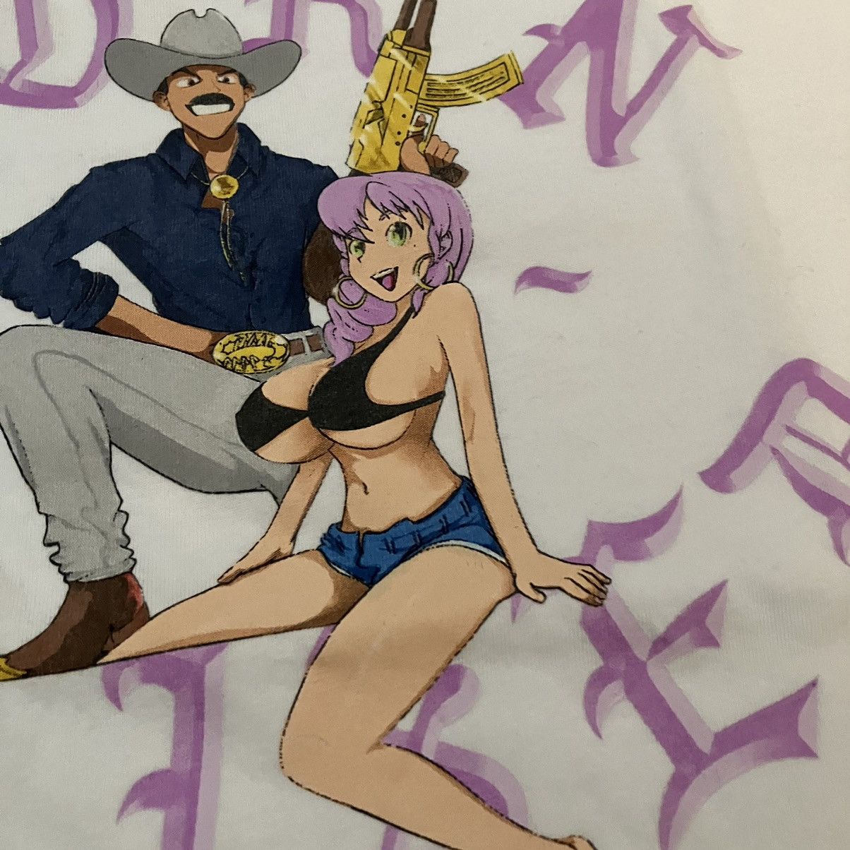 Born X Raised Born x Raised Anime shirt Size US XL / EU 56 / 4 - 5 Thumbnail
