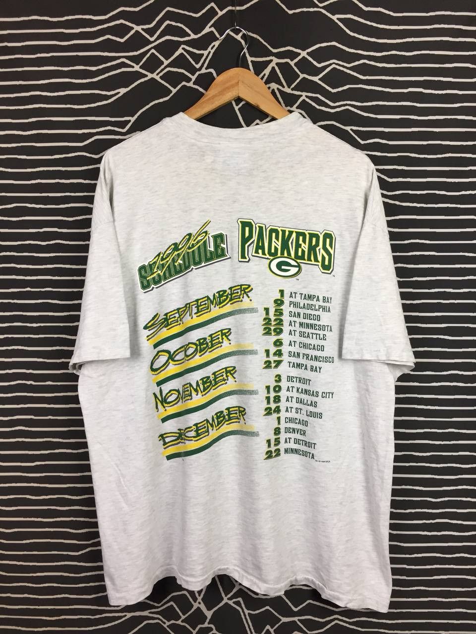 NFL Vtg 1996 Green Bay Packers NFL American Sport Tee Size US XL / EU 56 / 4 - 2 Thumbnail