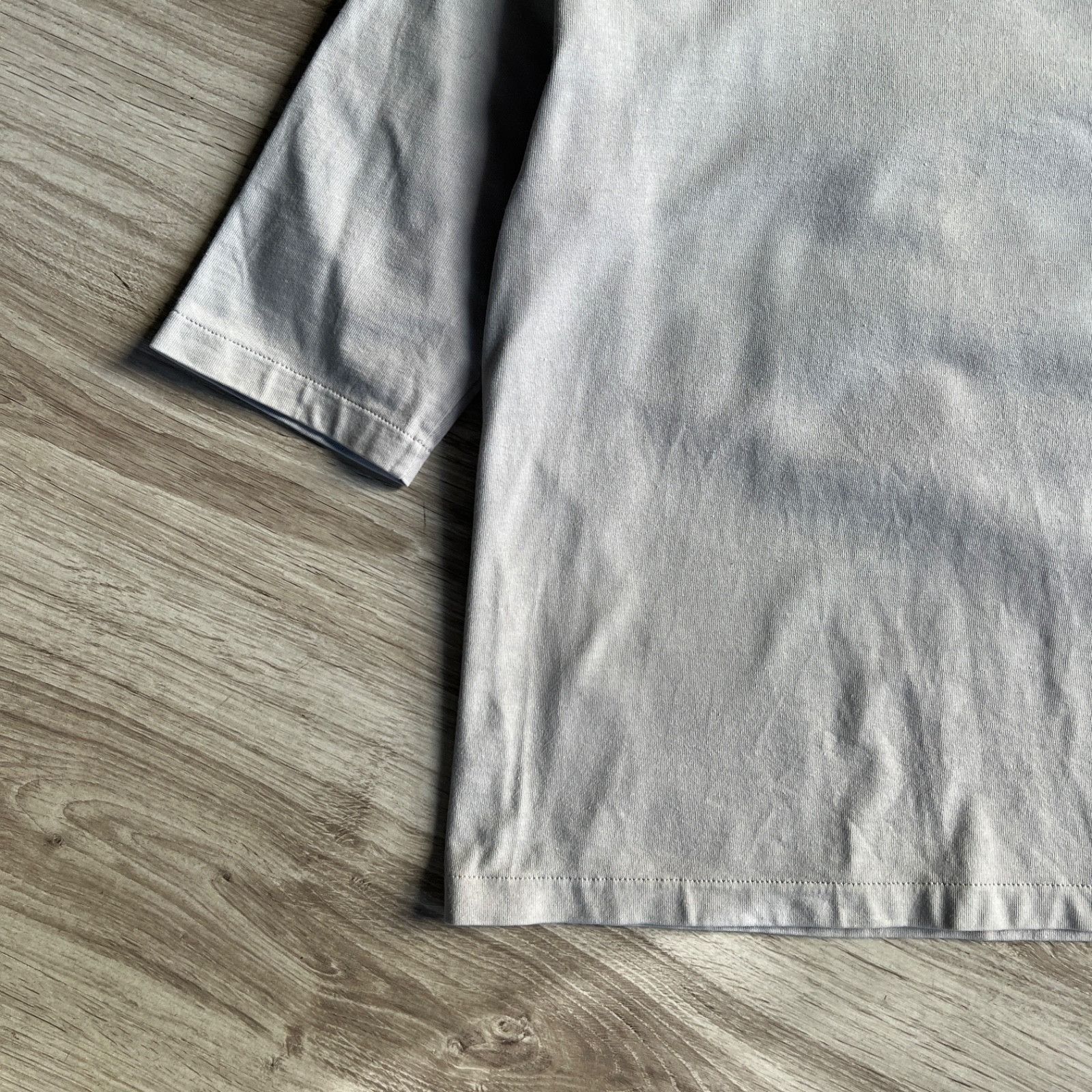 agnes b. Agnes B Paris Minimalist Grey Tee 9940AC Size S / US 4 / IT 40 - 6 Thumbnail