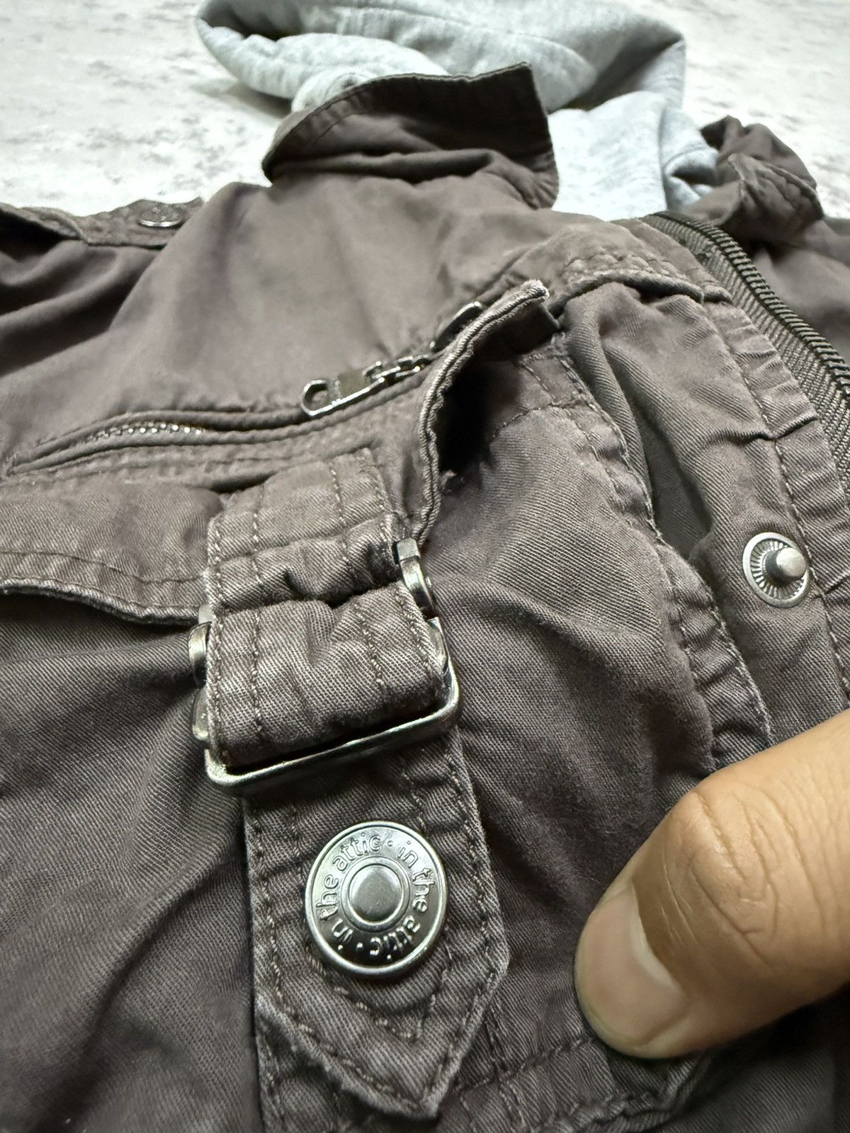 In The Attic In the attic multizipper jacket with hoodie Size US S / EU 44-46 / 1 - 5 Thumbnail