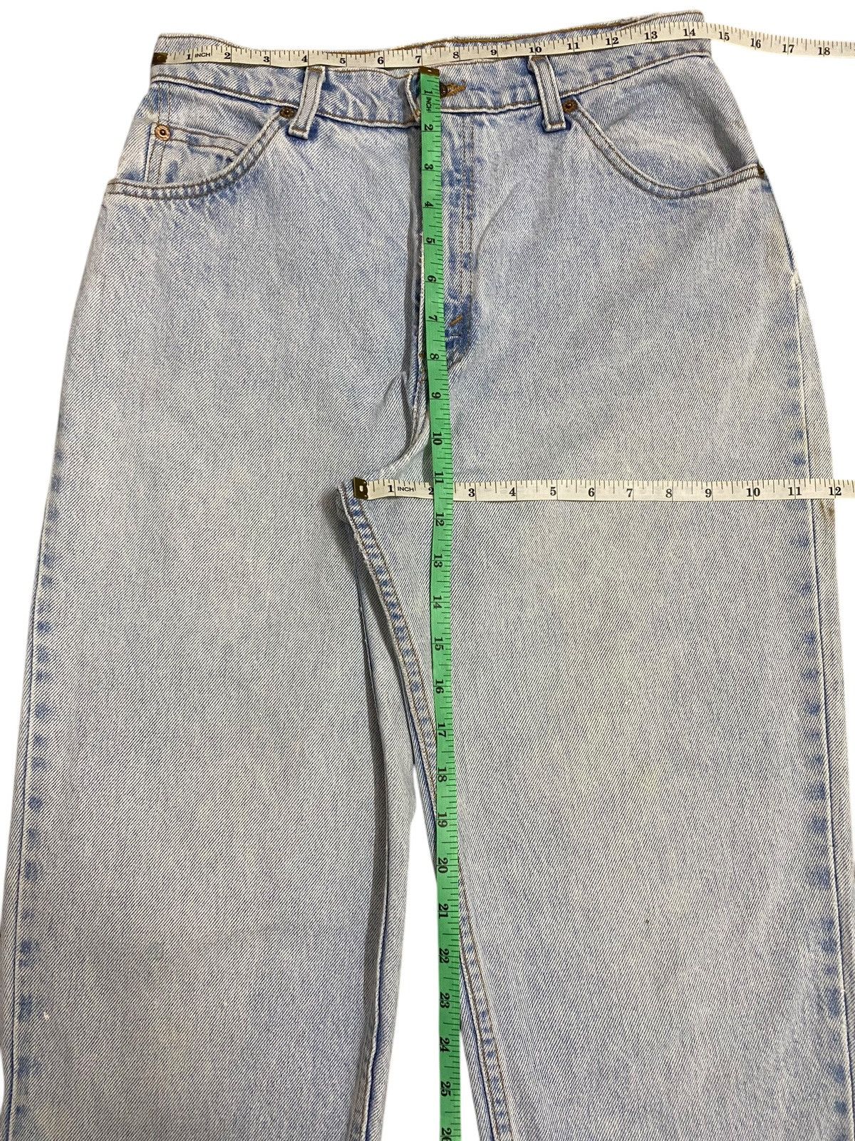 Vintage Vtg Levis951 90’s Orange Tab Faded Wash Tapered Leg Jeans Size US 29 - 11 Thumbnail