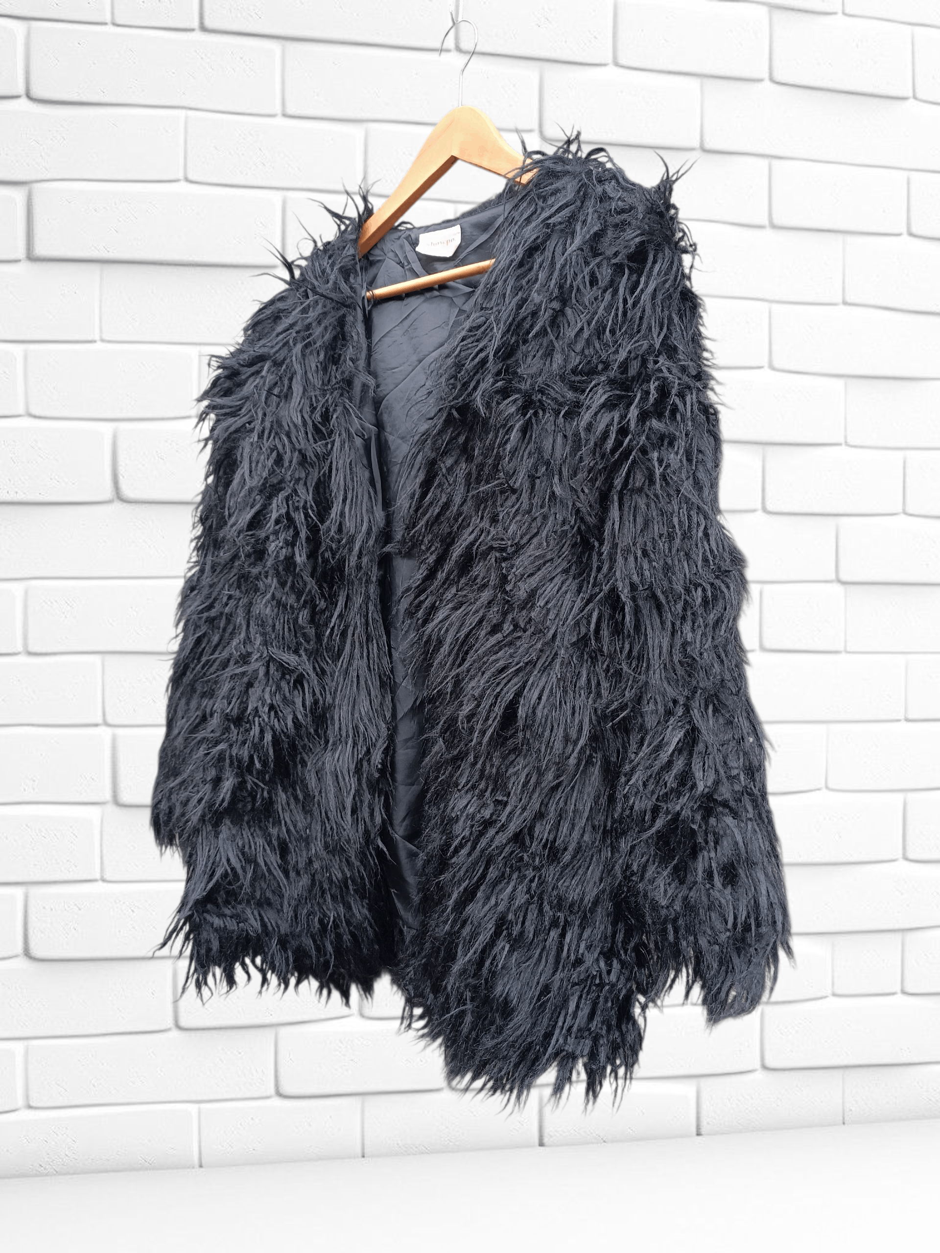 Japanese Brand Faux Fur Cardigan Coat Jacket Size M / US 6-8 / IT 42-44 - 2 Thumbnail