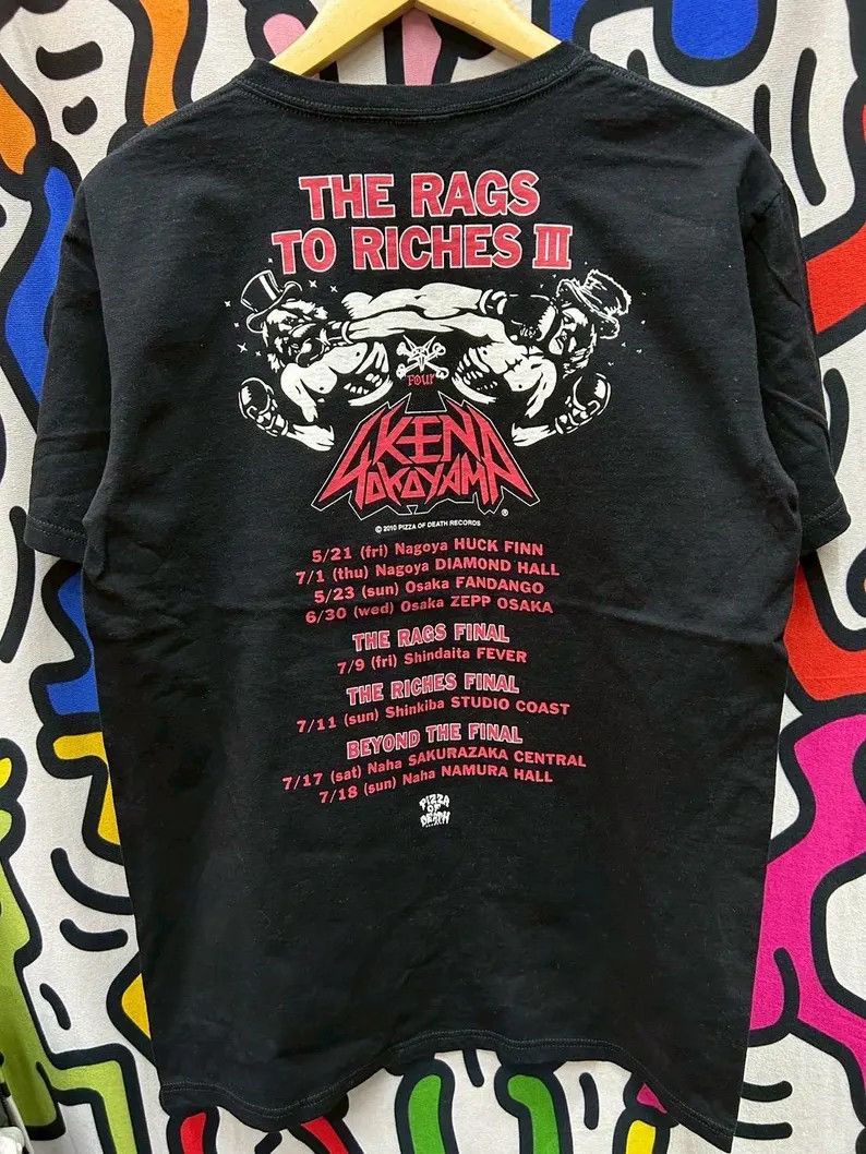 Vintage Vintage 2000s Ken Yokoyama - Hi-Standard Bones tshirt size M Size US M / EU 48-50 / 2 - 2 Thumbnail