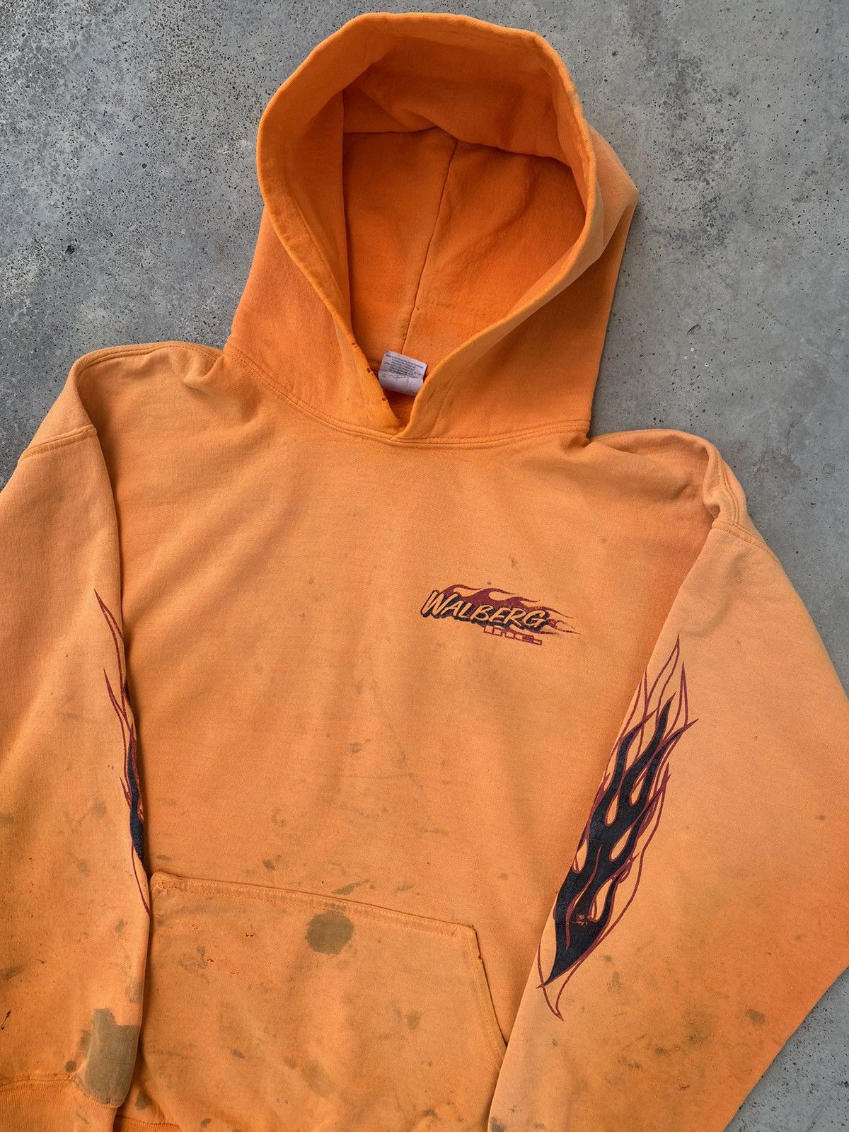 Harley Davidson Crazy Vintage Flame Harley Styled Boxy Hoodie Size US L / EU 52-54 / 3 - 5 Thumbnail