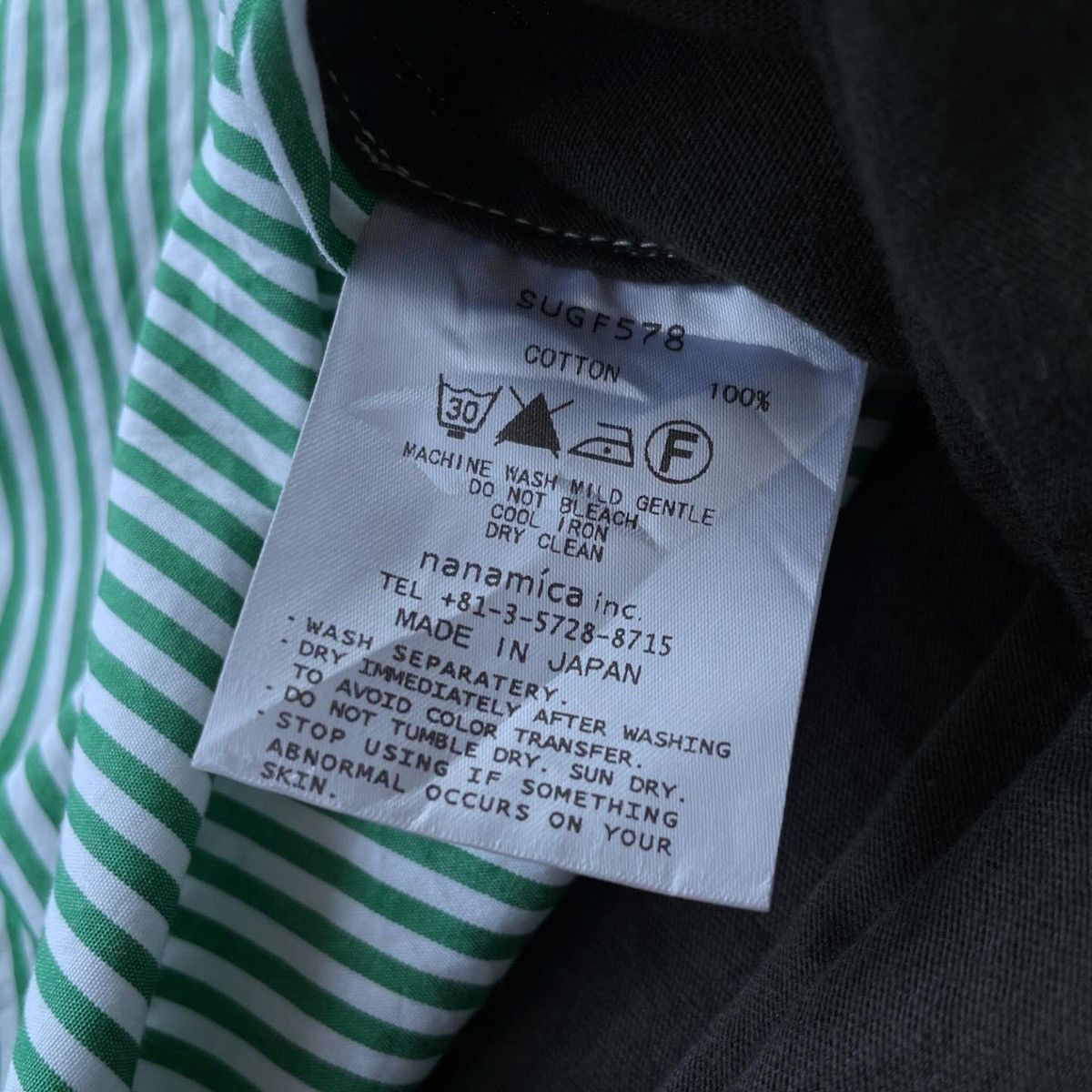 Nanamica ⚡️QUICKSALE⚡️Nanamica Striped Shirt Size US M / EU 48-50 / 2 - 9 Thumbnail