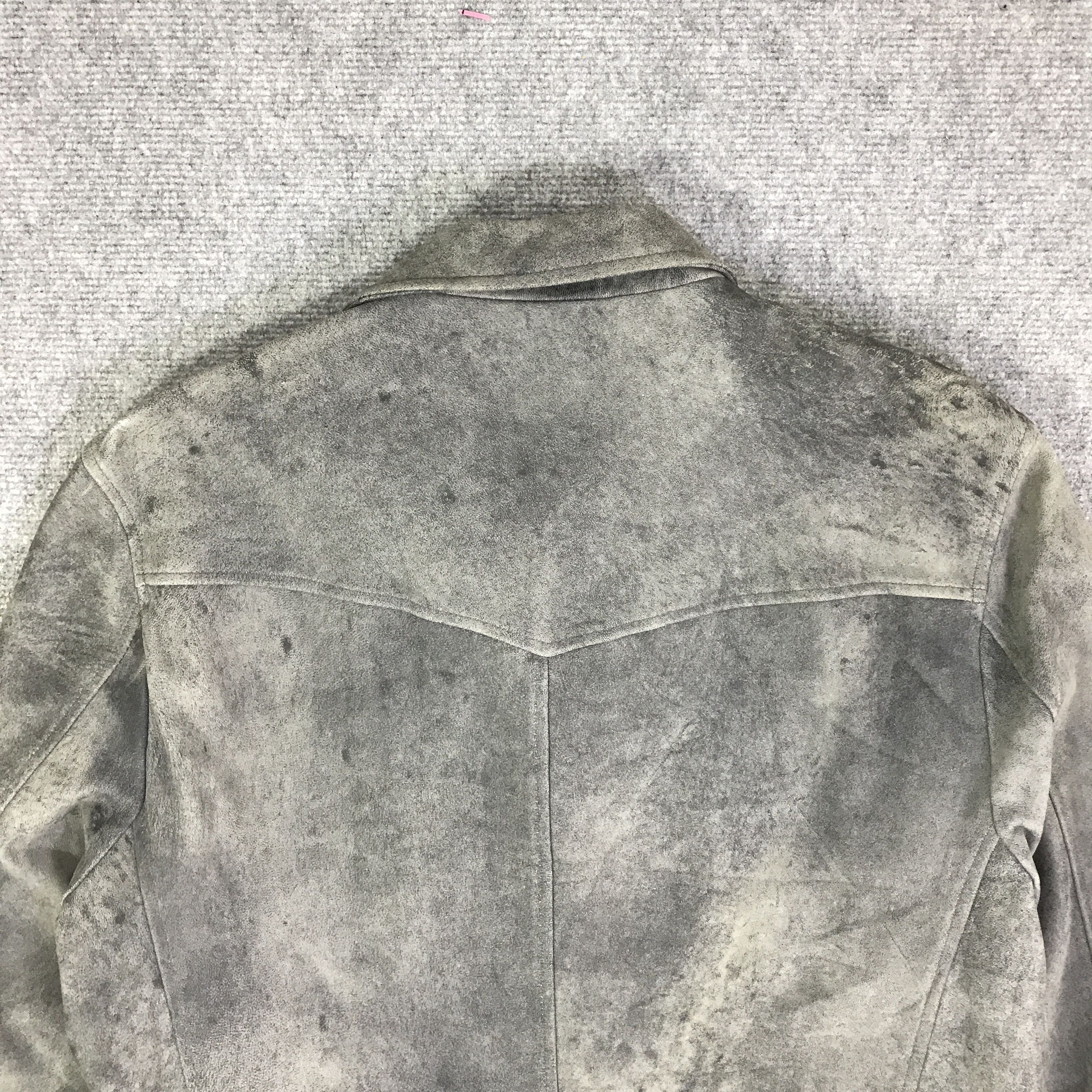 Japanese Brand WIND ARMOR NICHIWA LEATHER PUNK JACKET K105B7 Size US L / EU 52-54 / 3 - 4 Thumbnail