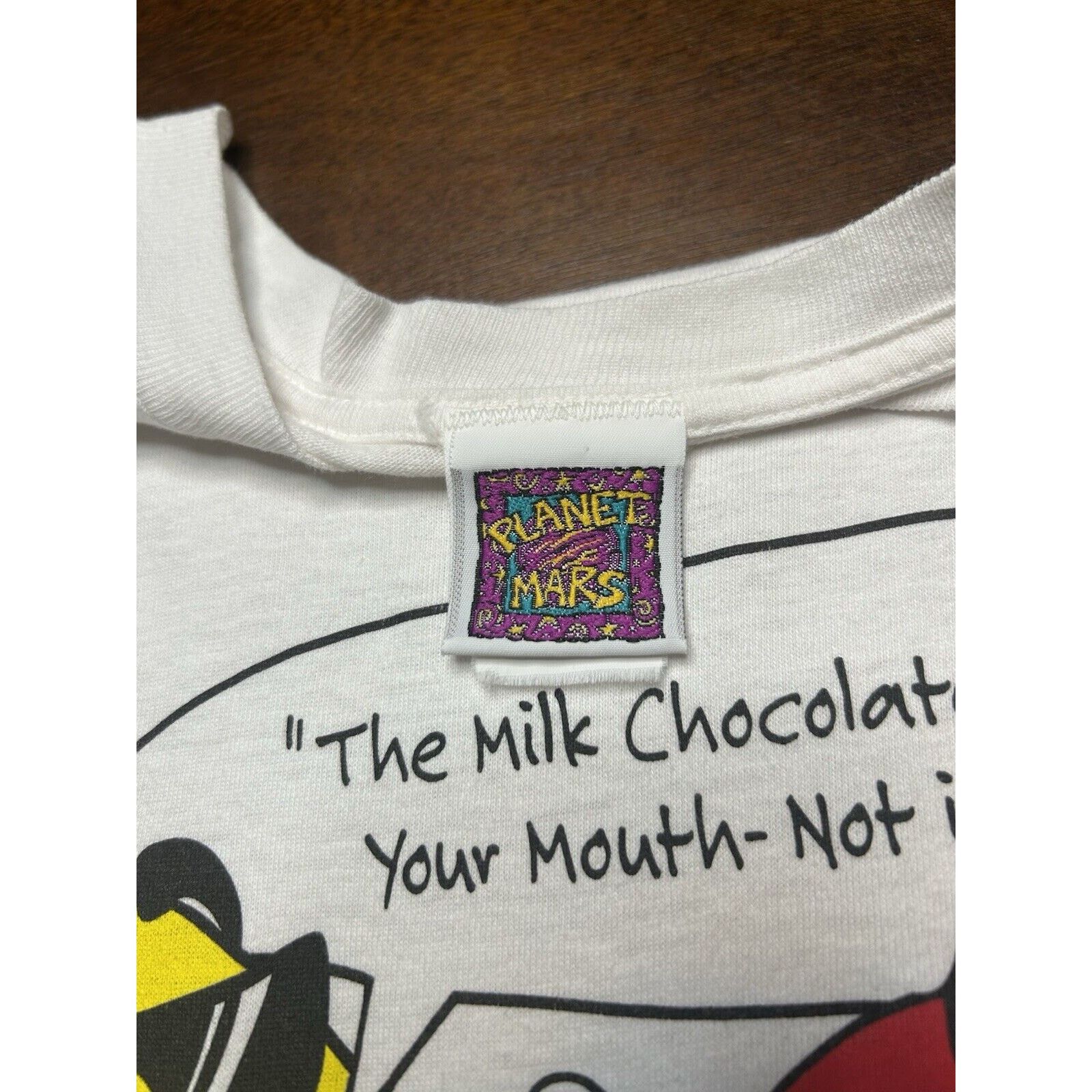 Vintage VTG 80s/90s Mars Inc. M&Ms Melts In Your Mouth Shirt Sz L/XL Size US XL / EU 56 / 4 - 3 Thumbnail
