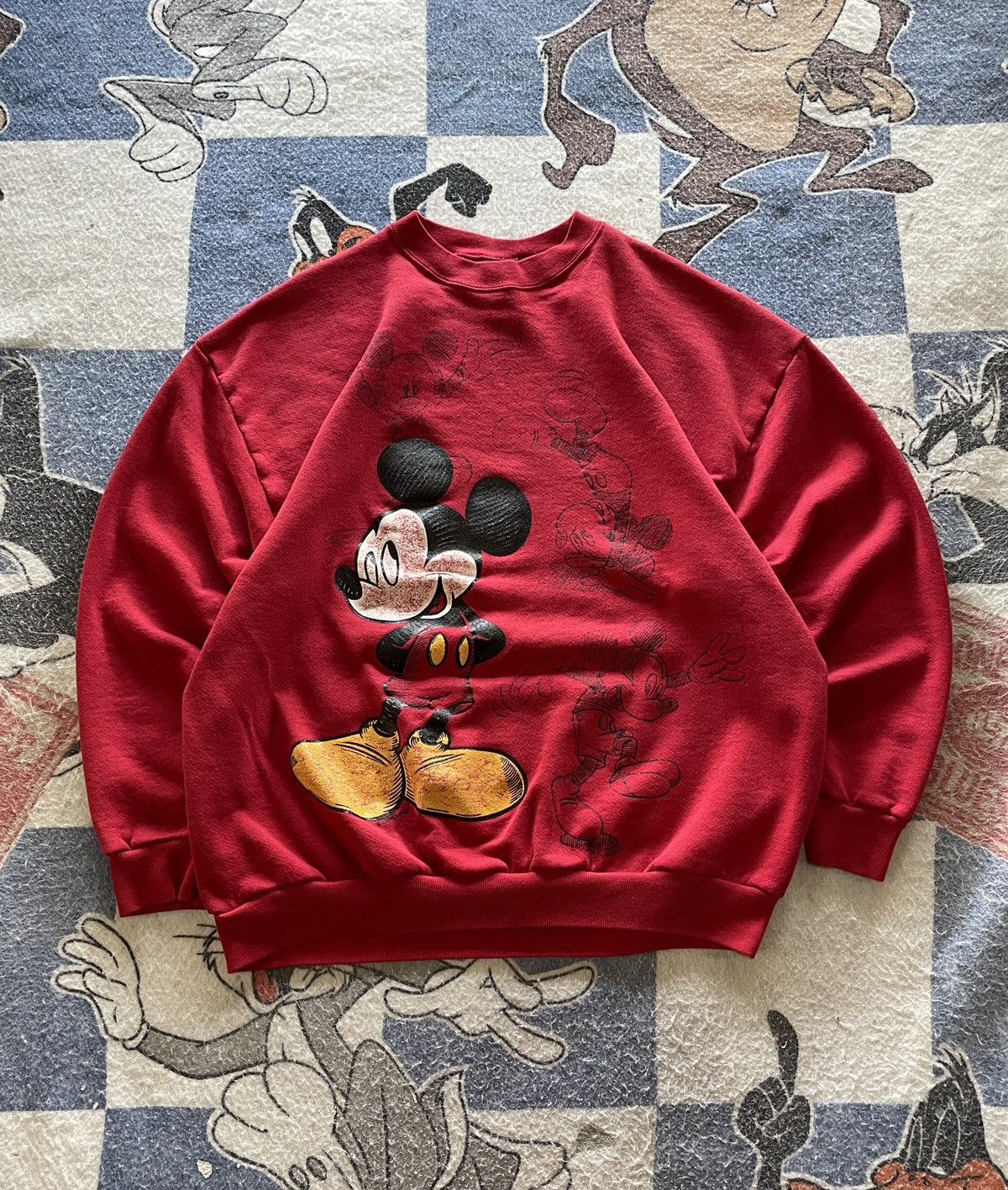 Disney Vintage Disney Mickey Mouse crewneck Size US XL / EU 56 / 4 - 1 Thumbnail