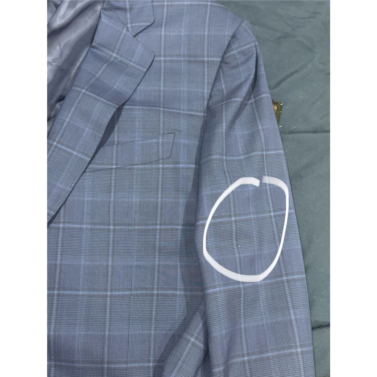 Canali Canali Blazer Jacket Men’s 44R(us) 54R Wool Blue Stripped Size 44R - 4 Thumbnail