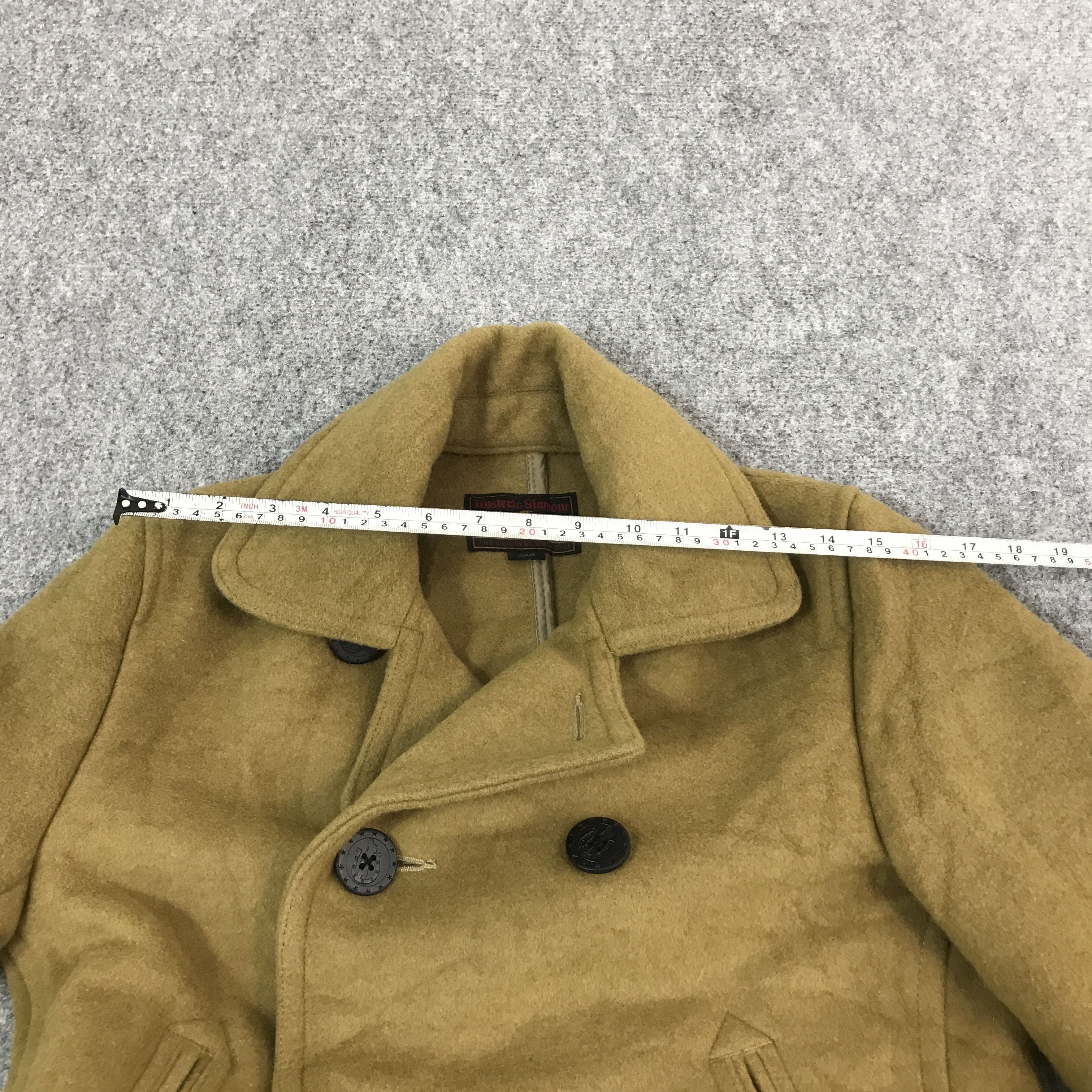 Hysteric Glamour HYSTERIC GLAMOUR WOOL DOUBLE BREASTED JACKET Size US S / EU 44-46 / 1 - 9 Thumbnail