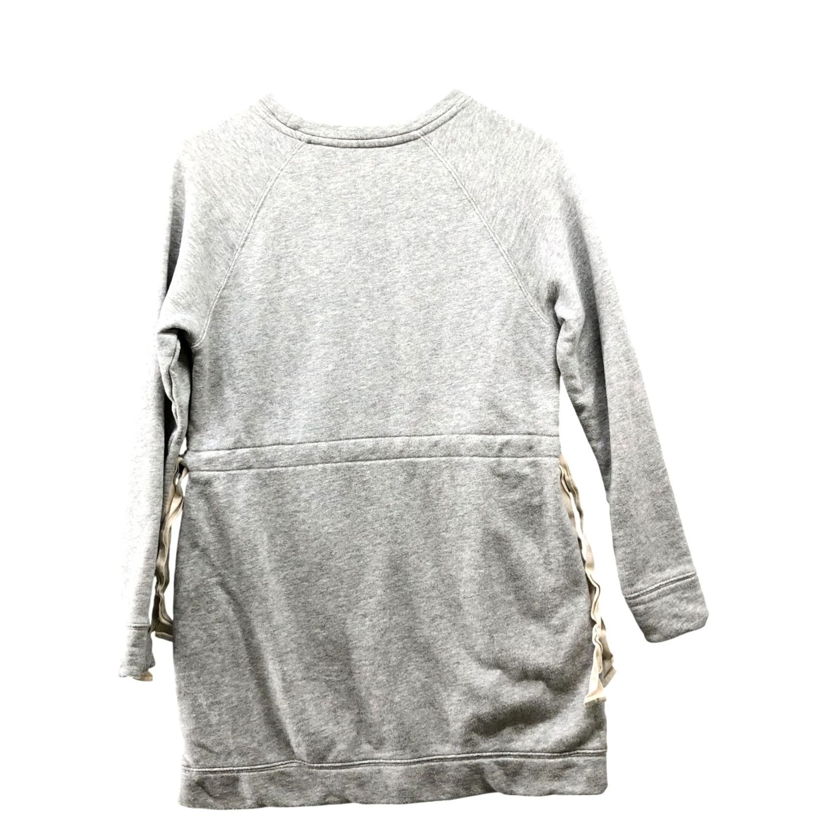 Athleta Athleta Studio Cinch Sweatshirt Dress Womens XS Gray Crewneck Cozy Lounge Dress Size XS / US 0-2 / IT 36-38 - 2 Thumbnail