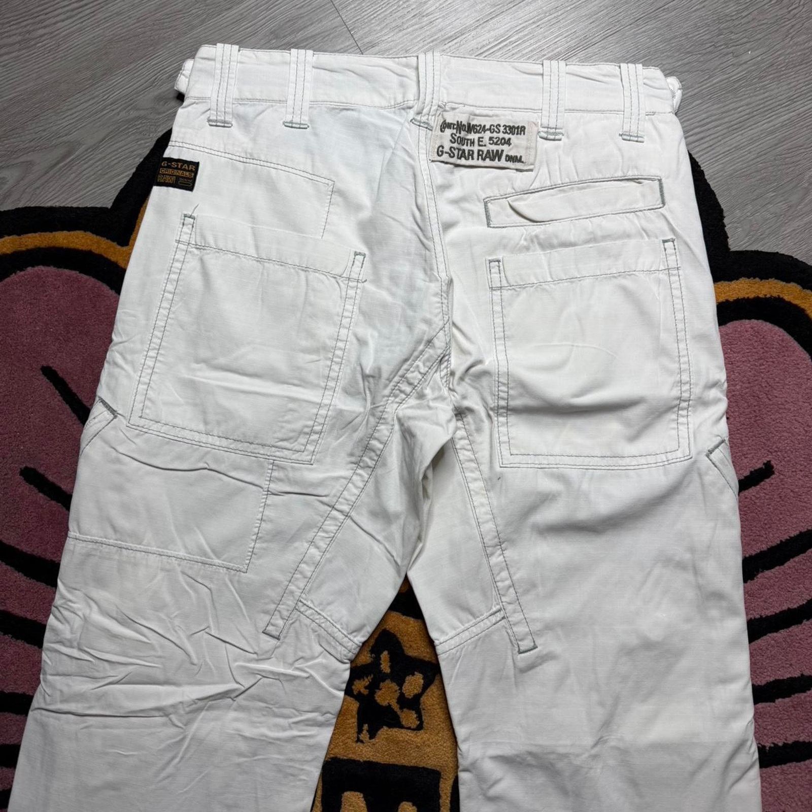 G-Star G-Star Raw New Marker Straight Leg Multipocket Tactical Pant Size US 30 / EU 46 - 8 Thumbnail