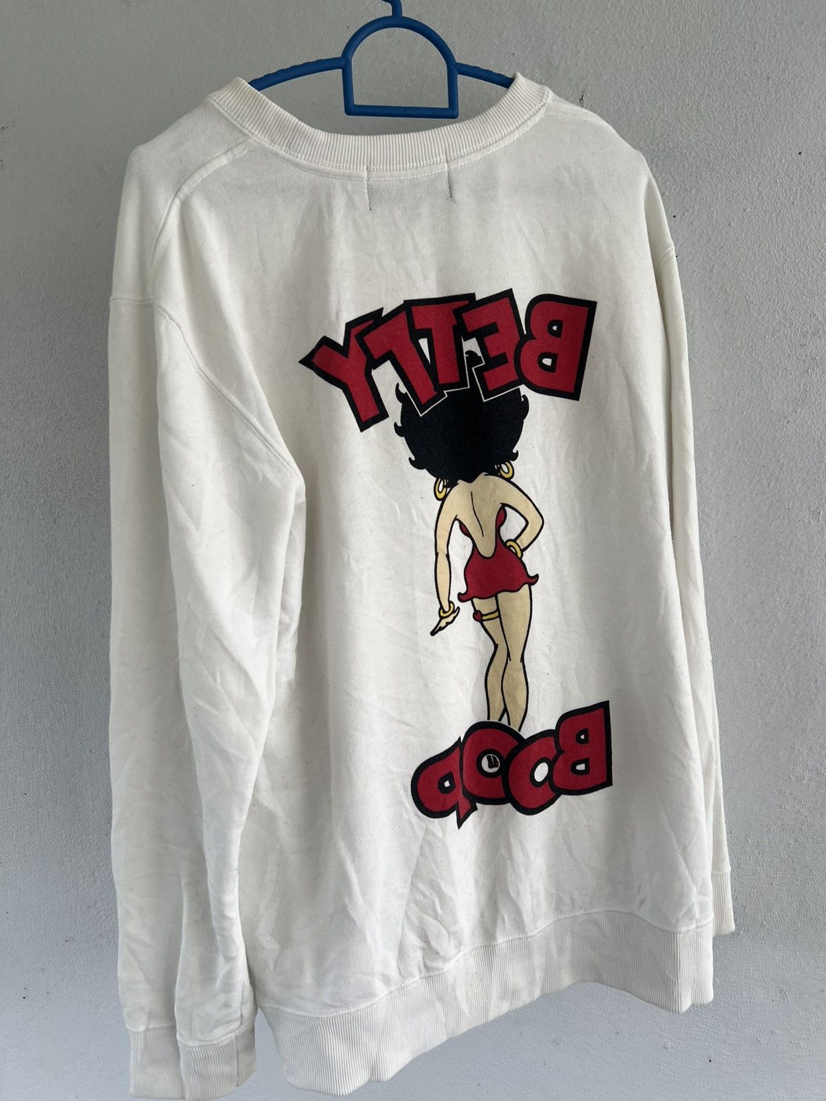 Designer × Vintage Betty Boop sweatshirt Size US L / EU 52-54 / 3 - 4 Thumbnail