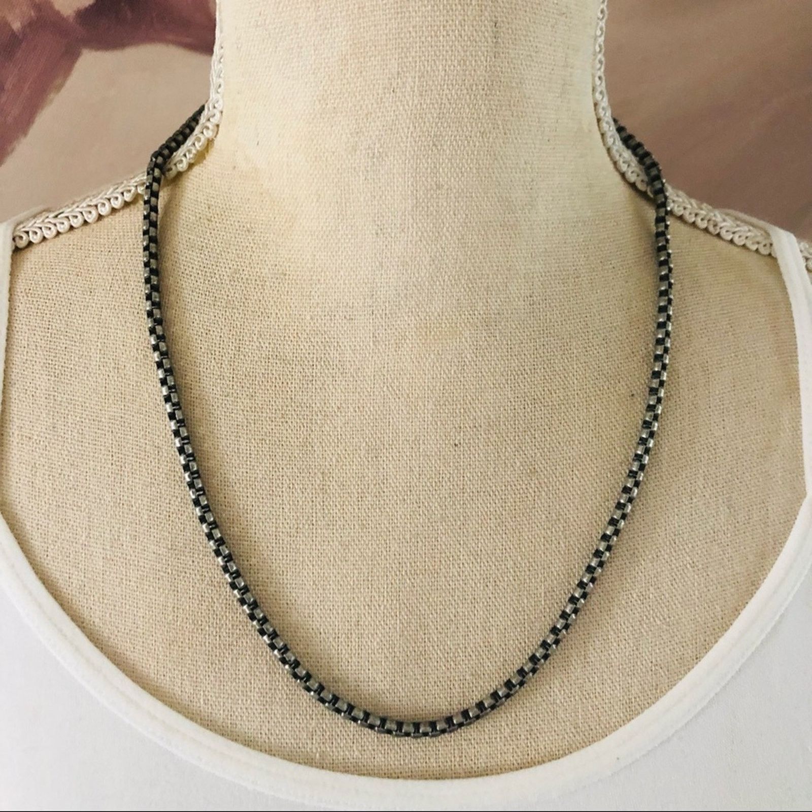 Vintage Vintage 90s JCM steel chunky rope chain unisex Size ONE SIZE - 1 Thumbnail