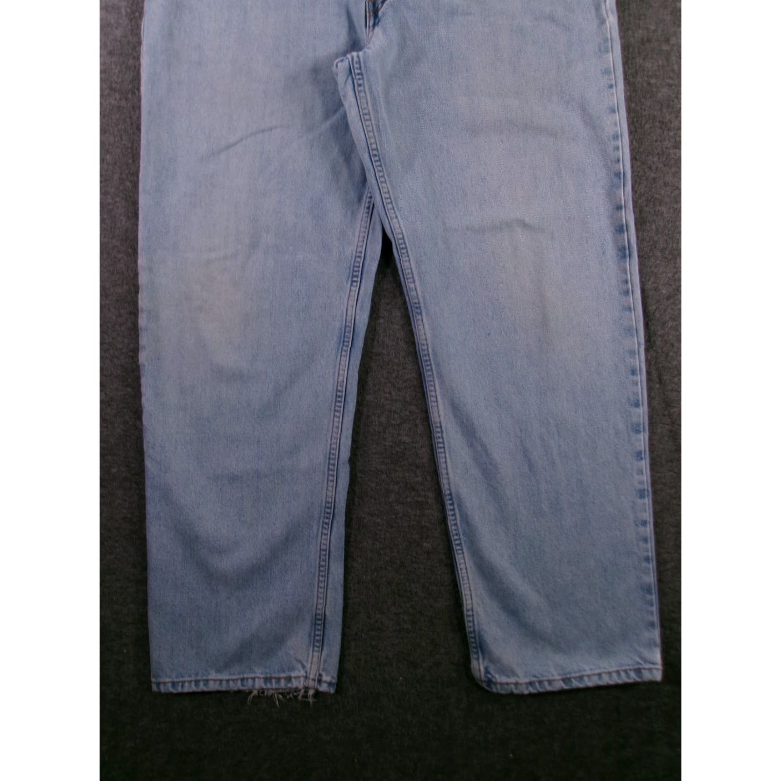 Levi's VINTAGE Levi's 550 Jeans Men 36x30 Blue Relaxed Fit Tapered Light Wash 80s 90s USA Western Mens Size US 36 / EU 52 - 3 Thumbnail