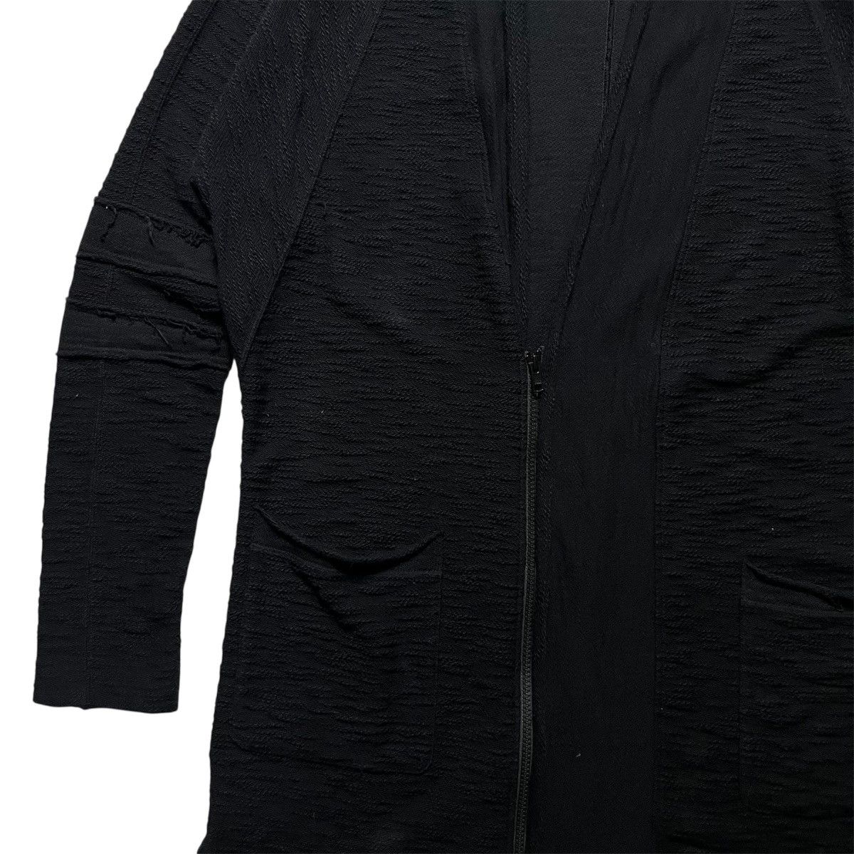 Nude: Masahiko Maruyama Nude: Masahiko Maruyama Raw Edge Knit Long Coat Size US M / EU 48-50 / 2 - 5 Thumbnail