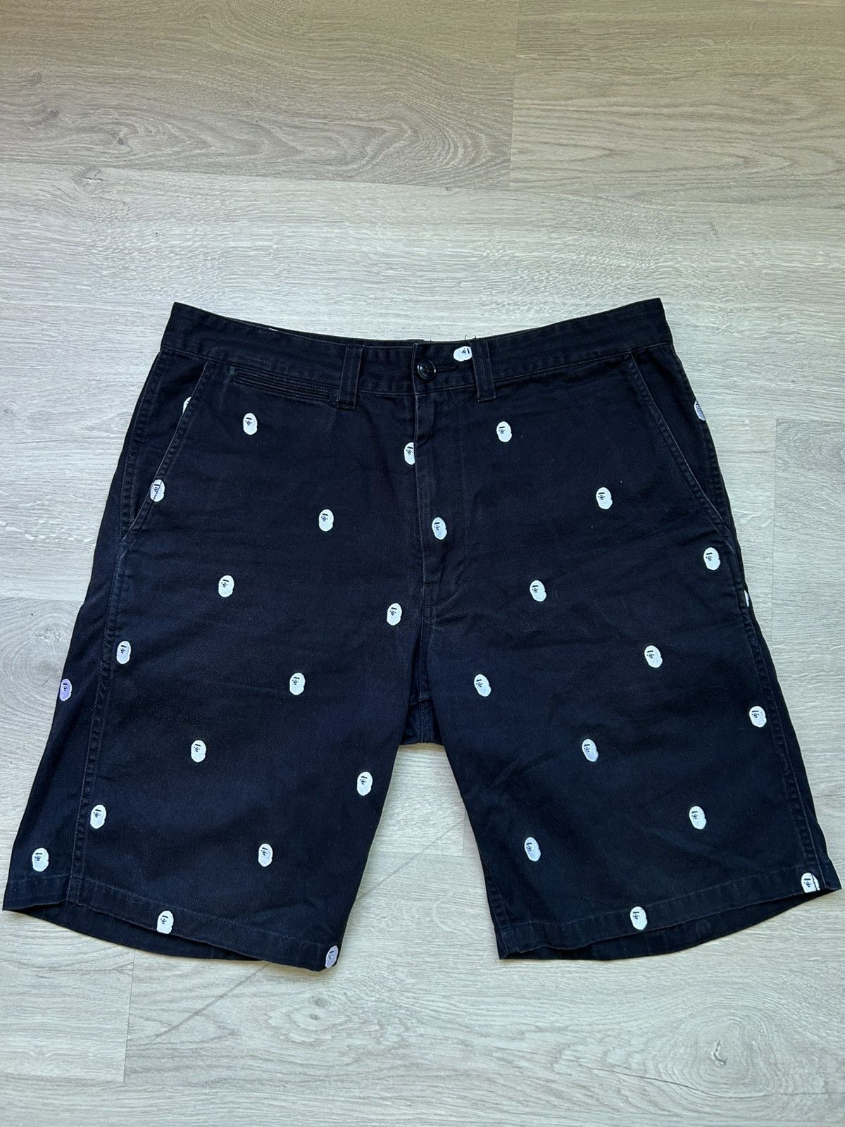 Bape Bape Ape head Shorts [Size L] Size US 34 / EU 50 - 1 Thumbnail