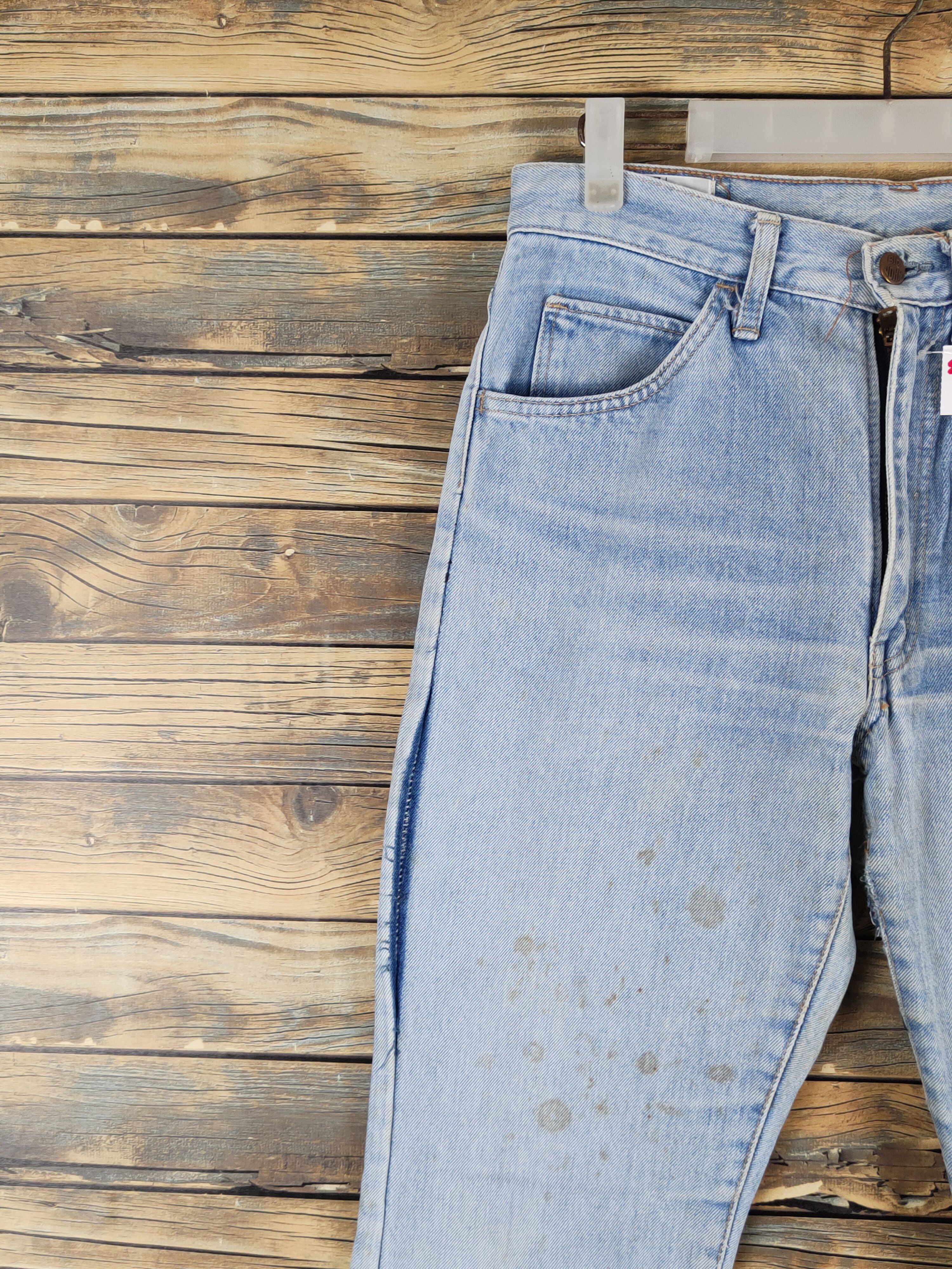 Big John Big John Blue Distressed Ripped Jeans #W1301 Size US 31 - 4 Thumbnail