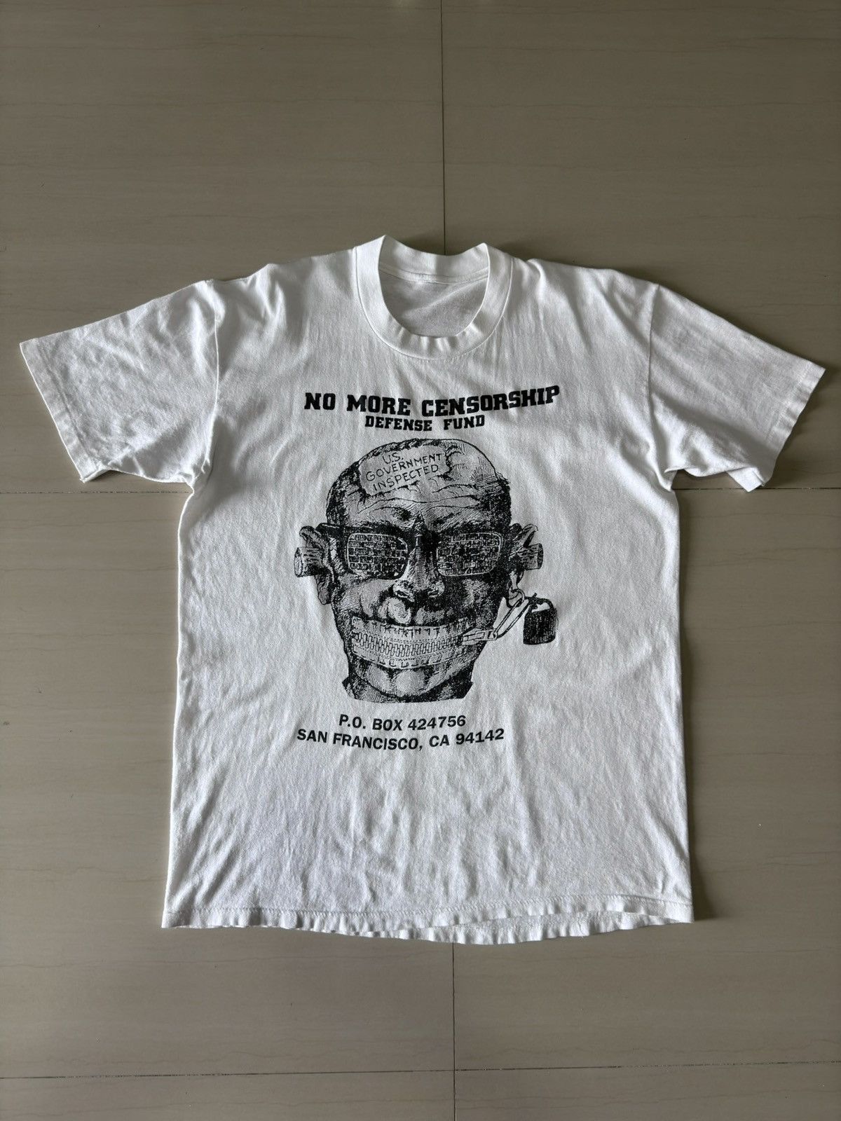 Band Tees No More Censorship Defense Fund Dead Kennedys Stedman Shirt Size US L / EU 52-54 / 3 - 2 Thumbnail