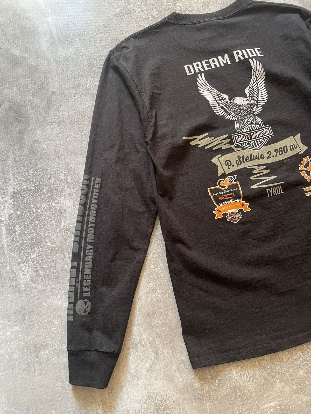 Harley Davidson Vintage Harley Davidson Long Sleeve Size US M / EU 48-50 / 2 - 8 Thumbnail