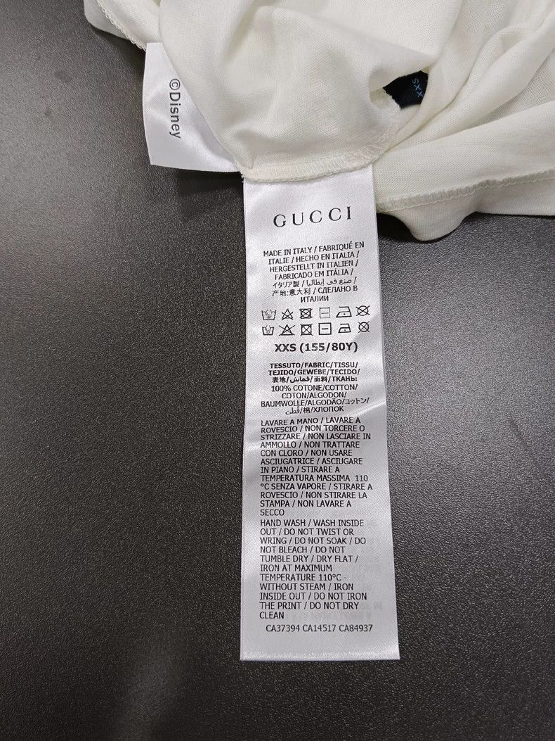 Gucci Gucci Co-branded Disney Donald Duck patterned T-shirt 2504- Size US XXS / EU 40 - 4 Thumbnail