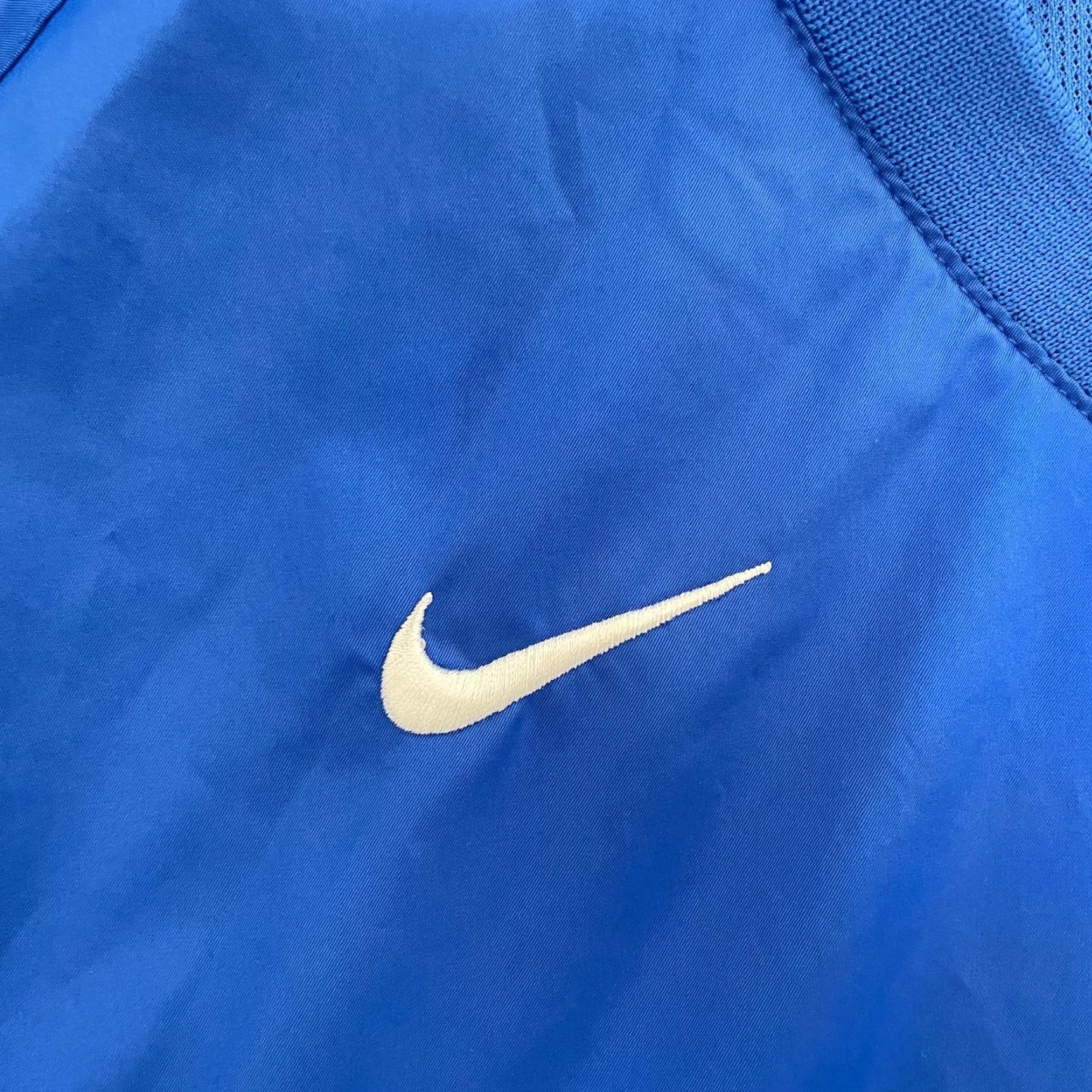 Nike Nike Team Windbreaker Soccer Academy IMG Lined Polyester Blue Small Adult Mens Jacket Pullover Band Collar Regular Size S Size US S / EU 44-46 / 1 - 5 Thumbnail