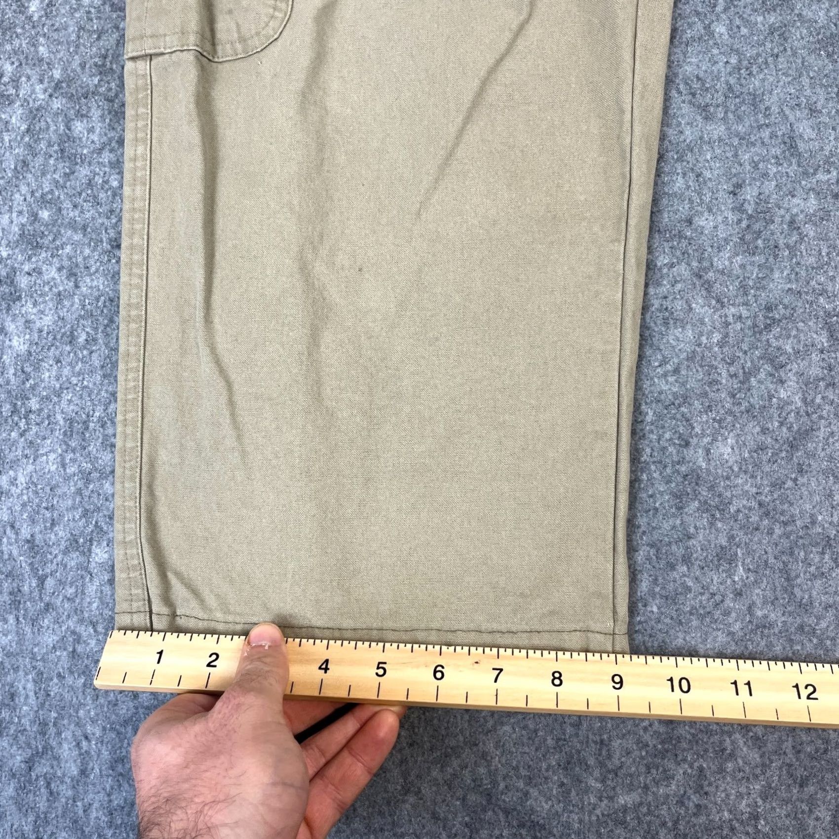 Dickies Dickies Mens Cargo Trousers Pants 34 Short Baggy Convertible Zip Off Workwear Beige Cotton 5-Pocket Cargo Regular Mens Size US 34 / EU 50 - 4 Thumbnail