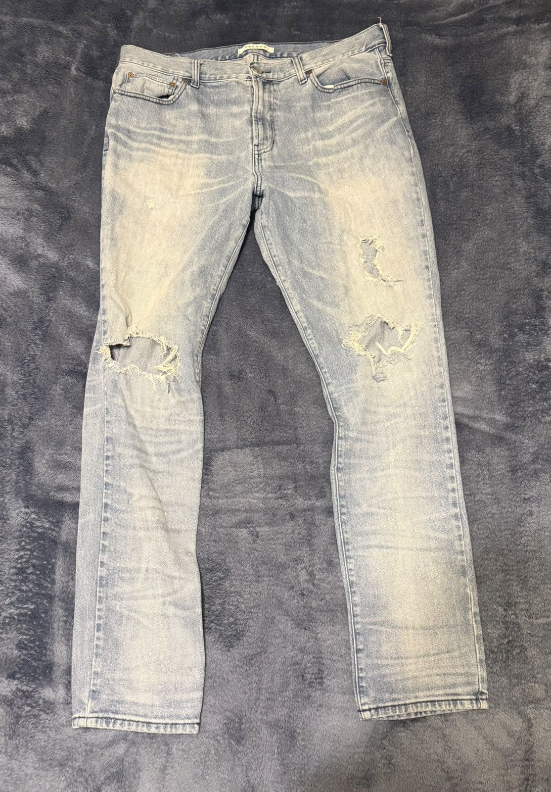 Pacsun Pacsun Mens Stacked Skinny Jeans 36x32 Size US 36 / EU 52 - 1 Thumbnail