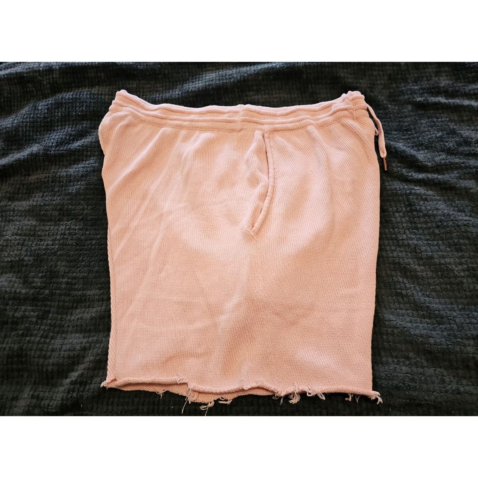 SER.O.YA SER.O.YA Shorts Adult 2XL Pink Sweat Drawstring Raw Hem Unisex Size US 39 - 4 Thumbnail