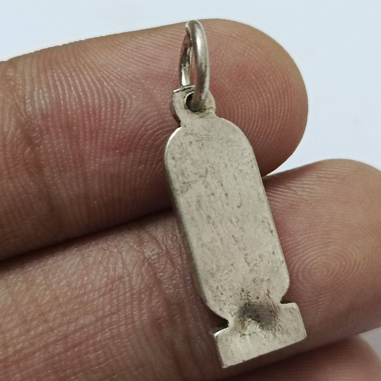 Handmade Egyptian silver cartouche pendant pharaoh scarab silver 925 Size ONE SIZE - 5 Thumbnail