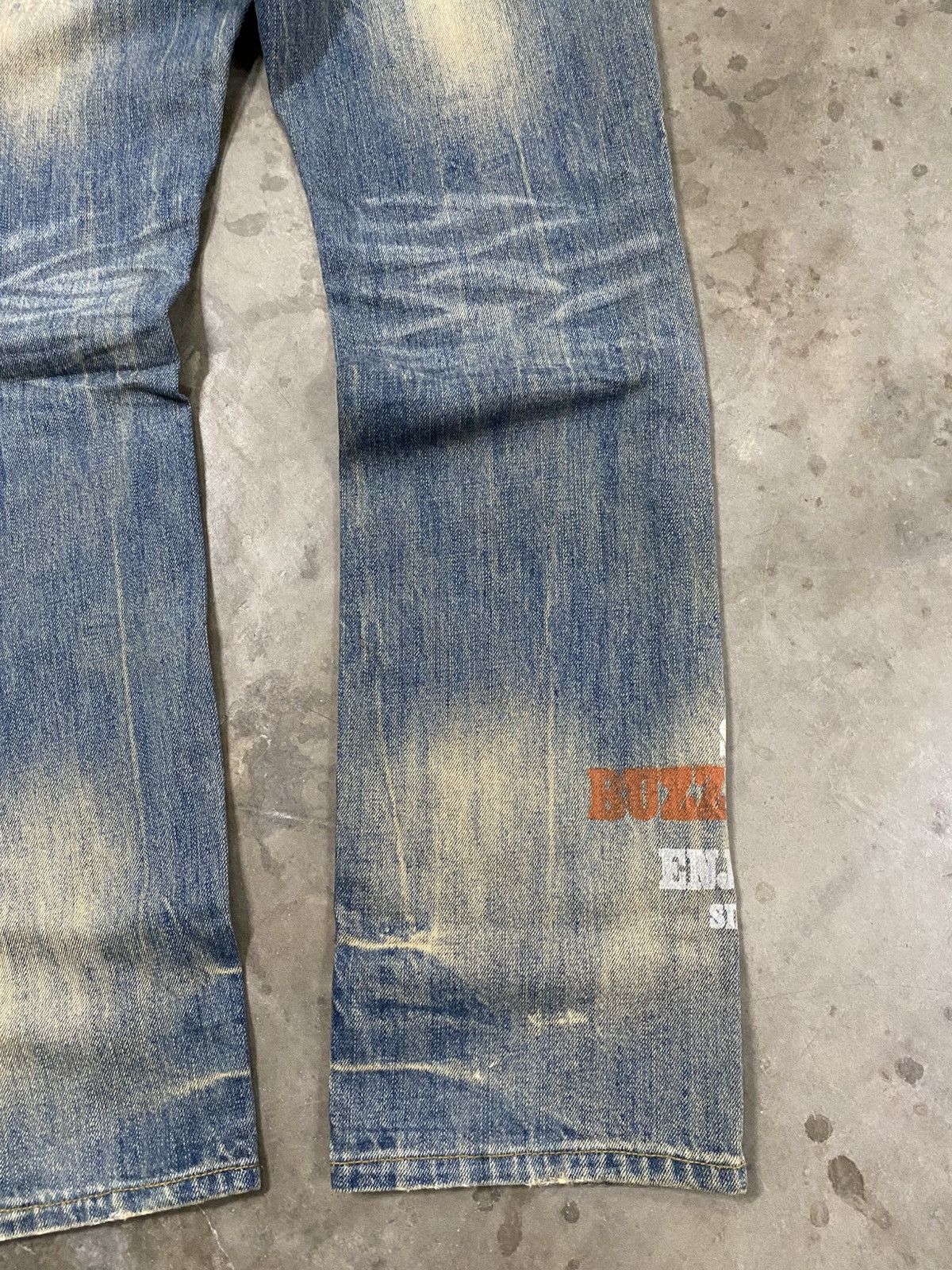 Hysteric Glamour × If Six Was Nine × Japanese Brand Japanese Buzz Spunky I❤️Surf Distressed Denim @264 Size US 30 / EU 46 - 5 Thumbnail