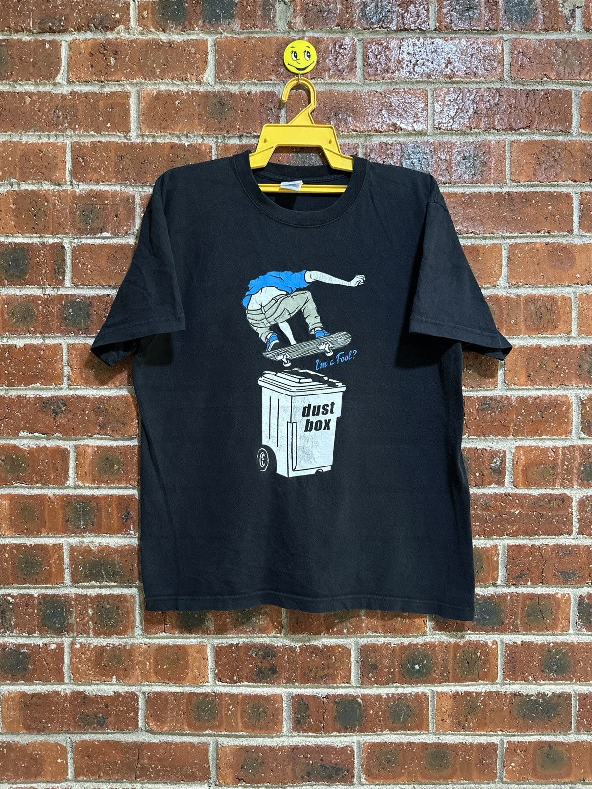 Vintage Dust Box Skateboard Faded Tee