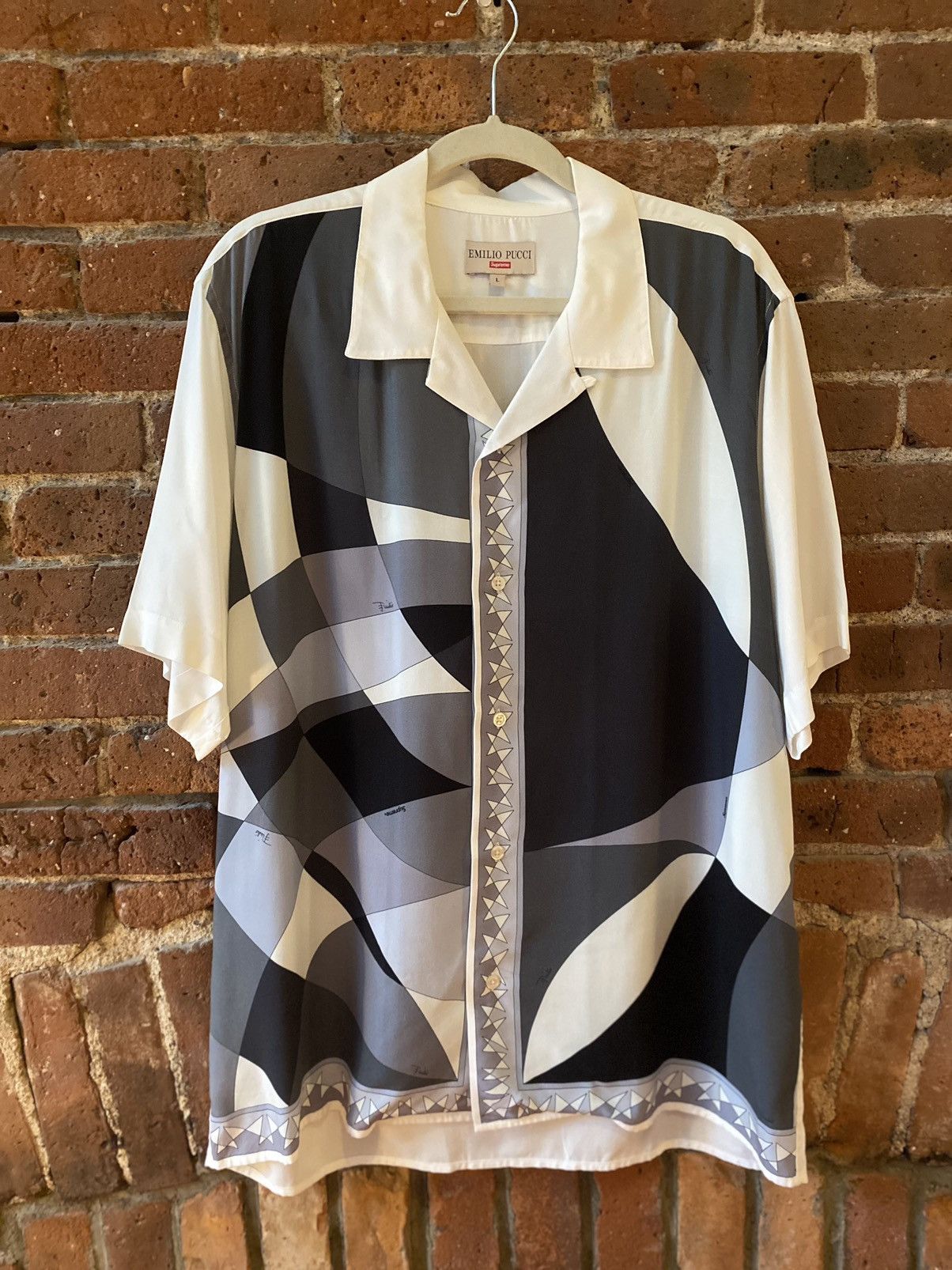Designer × Supreme Supreme Emilio Pucci S/S Shirt Large | Grailed