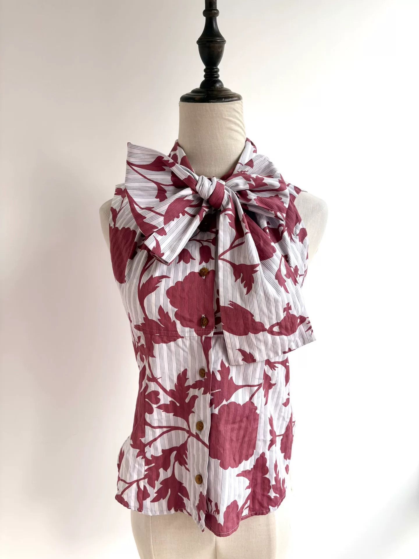 Vivienne Westwood vivienne westwood red floral bow blouse Size XS / US 0-2 / IT 36-38 - 1 Thumbnail