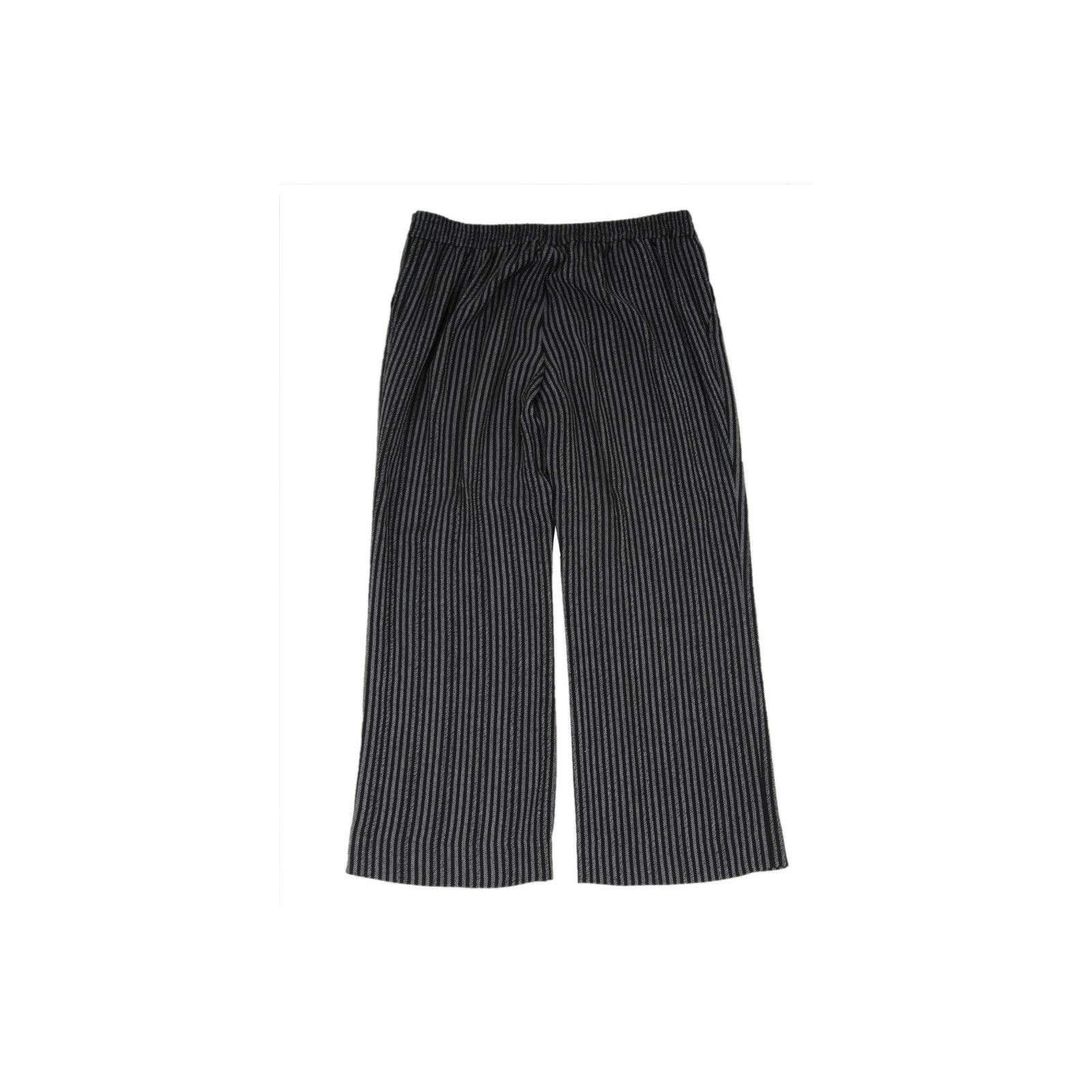 Akris Akris Punto Striped Pants Grey Wool Viscose Size 30" / US 8 / IT 44 - 6 Thumbnail