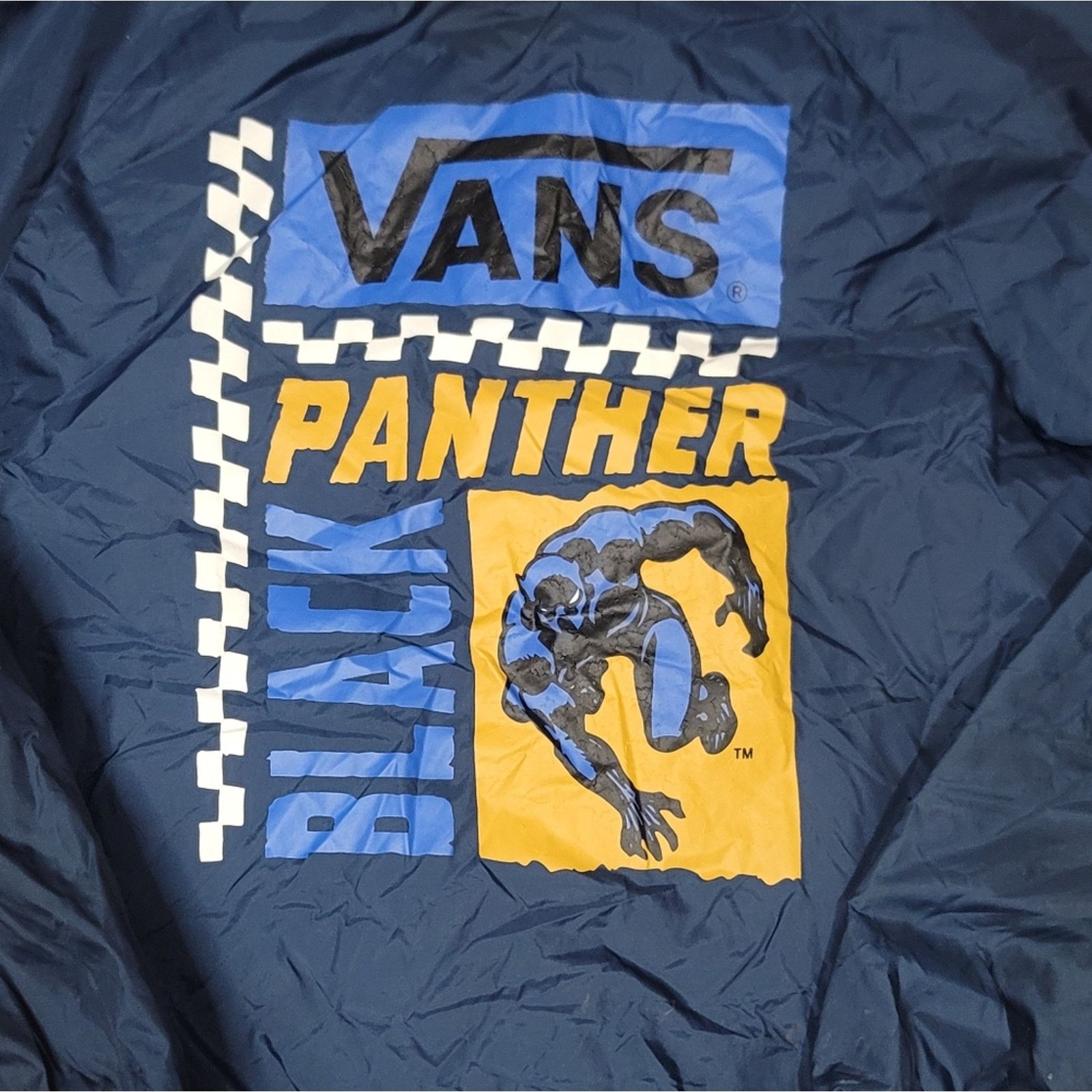 Vans VANS x Disney Marvel Black Panther Coaches Jacket Size US M / EU 48-50 / 2 - 3 Thumbnail