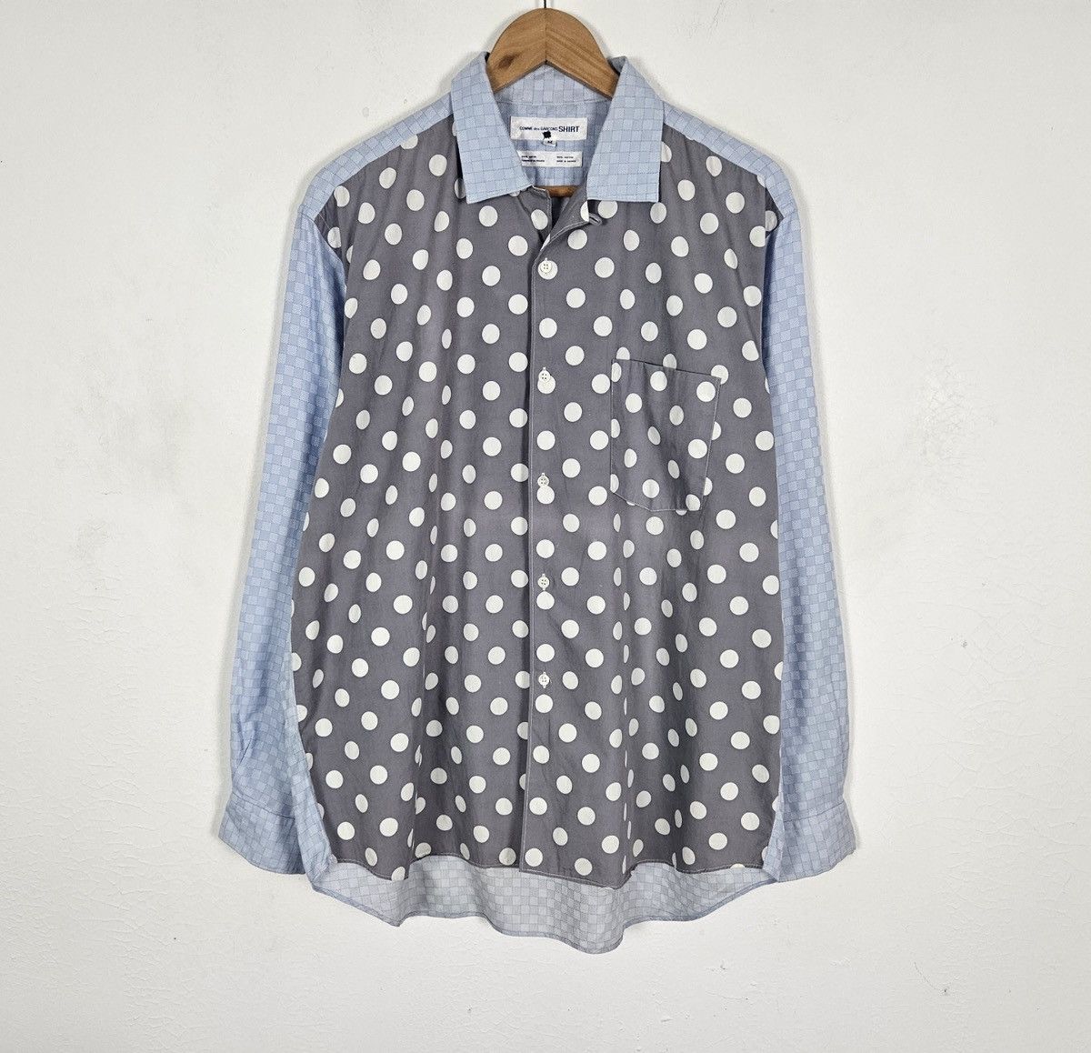 Comme des Garcons Comme des Garcons CDG Polkadot casual shirt Size US M / EU 48-50 / 2 - 3 Thumbnail