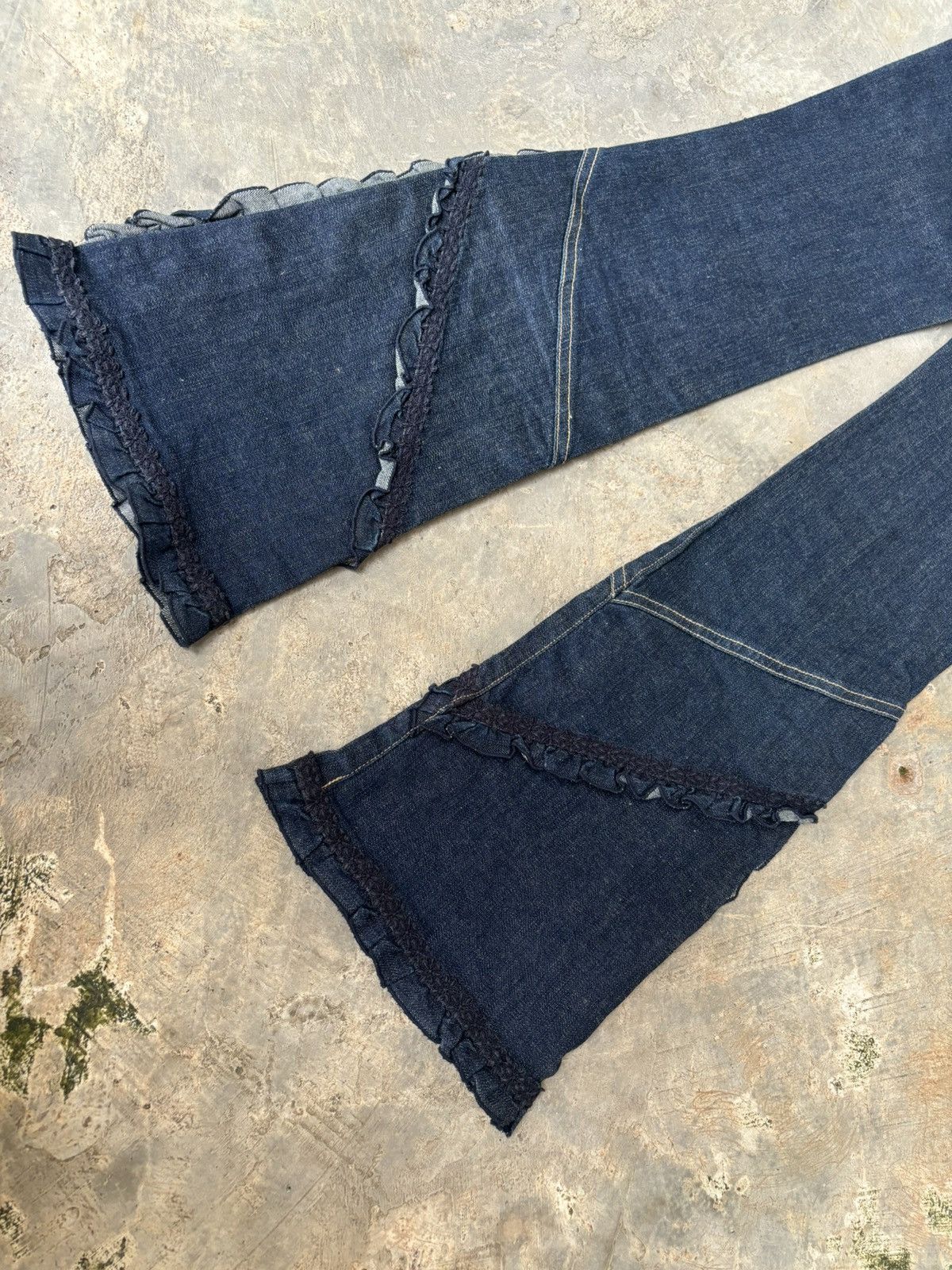 If Six Was Nine × Japanese Brand × Tornado Mart Pink House bottom button cealan Bootcut style Size US 28 / EU 44 - 7 Thumbnail