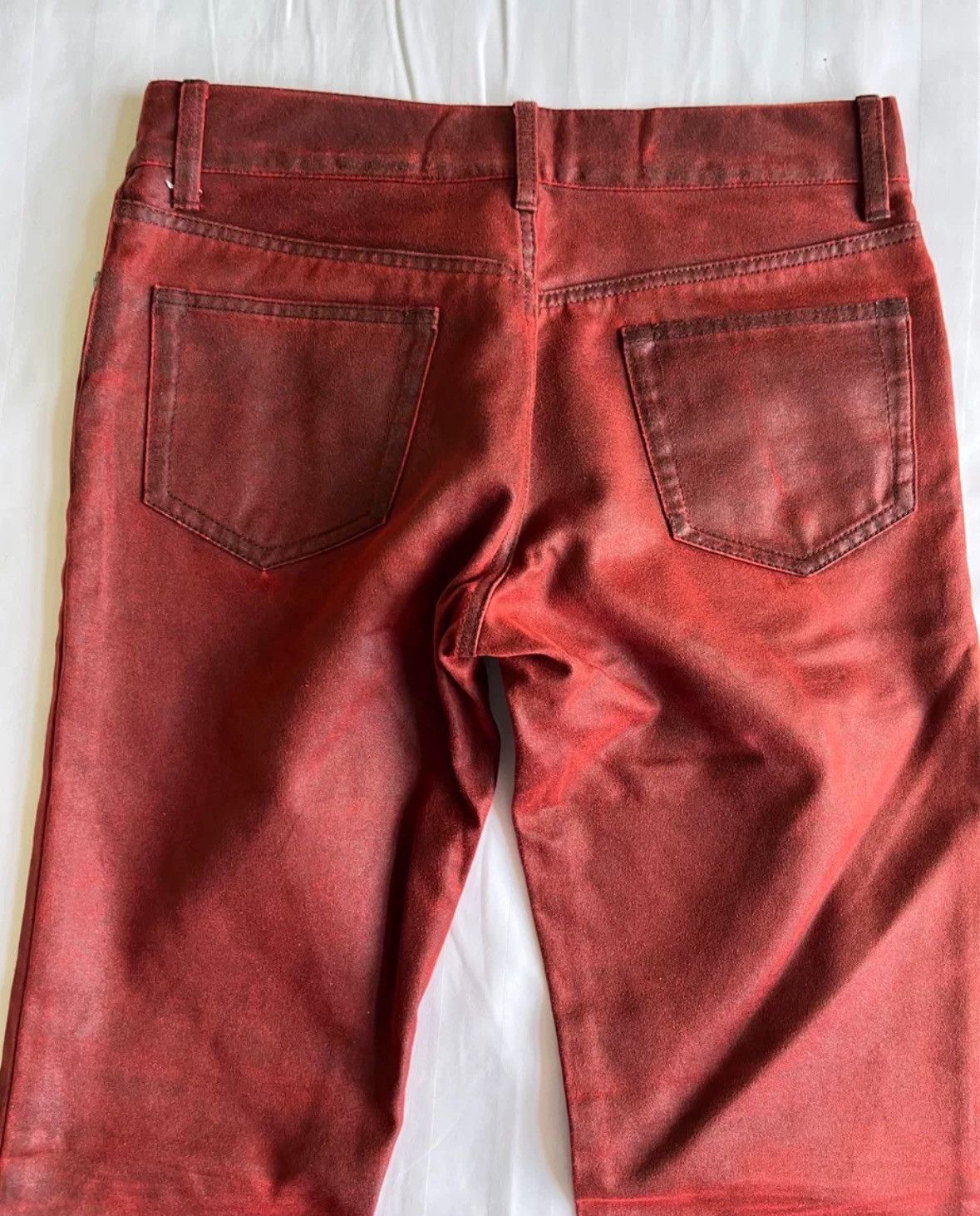 5351 POUR LES HOMMES × Japanese Brand 5351 pour les hommes flared leather pants Size US 30 / EU 46 - 3 Thumbnail