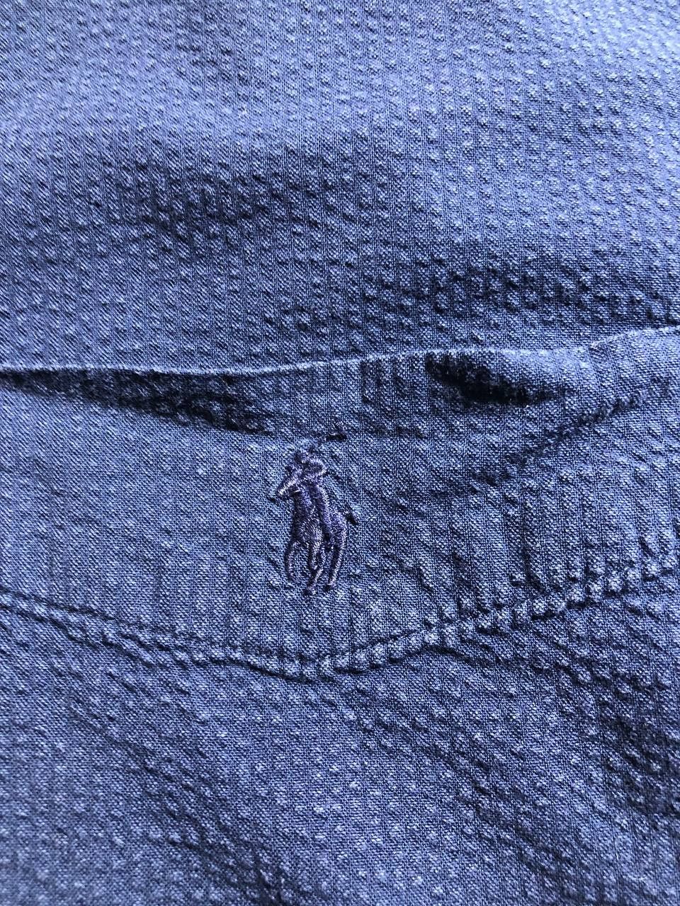 Polo Ralph Lauren × Ralph Lauren × Vintage Polo Ralph Lauren Vintage Mens Long Sleeve Striped Shirt Size US XXL / EU 58 / 5 - 10 Thumbnail