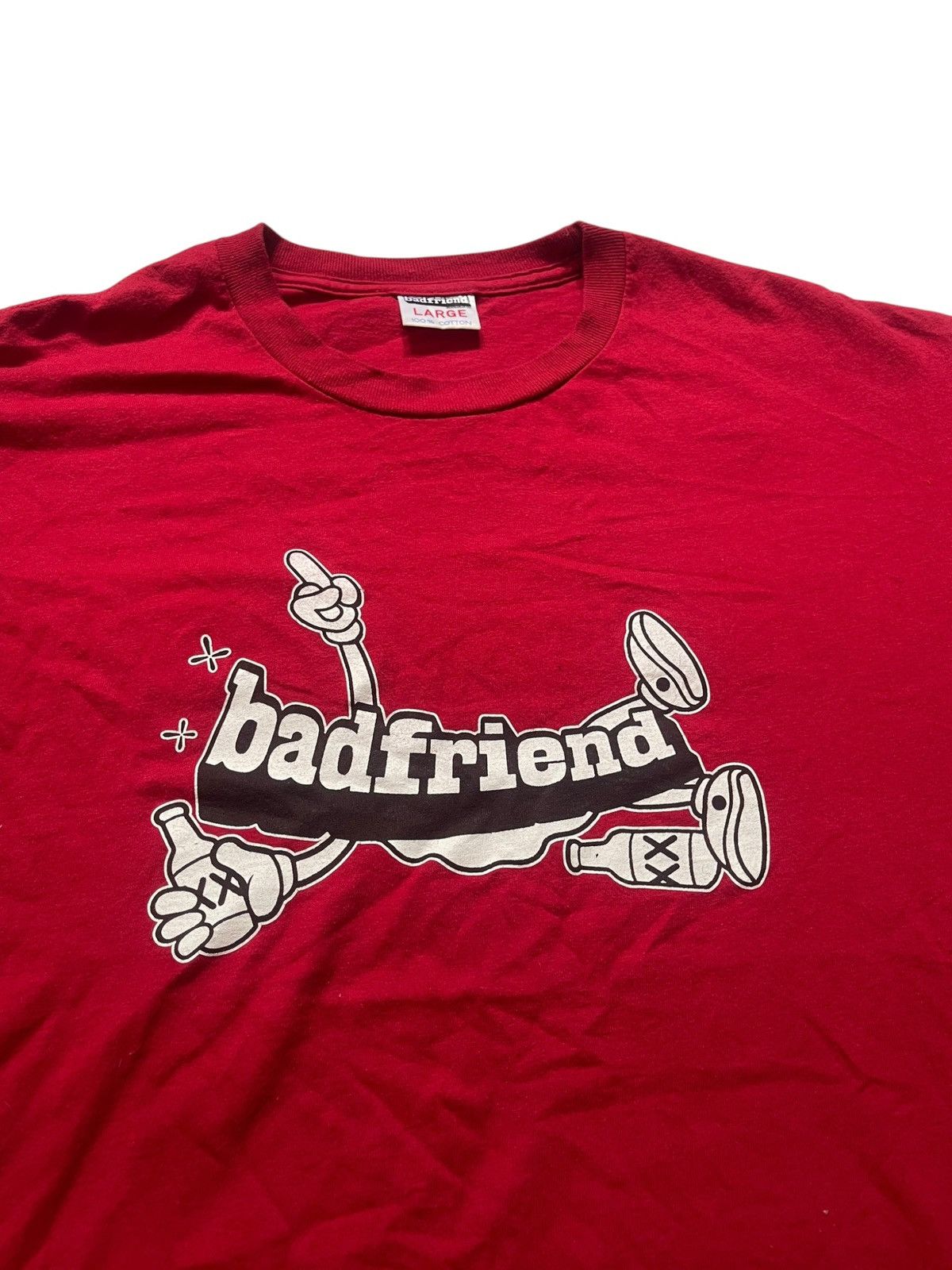 Badfriend Y2K Badfriend Drunk Guy Graphic Tee Size US L / EU 52-54 / 3 - 3 Thumbnail