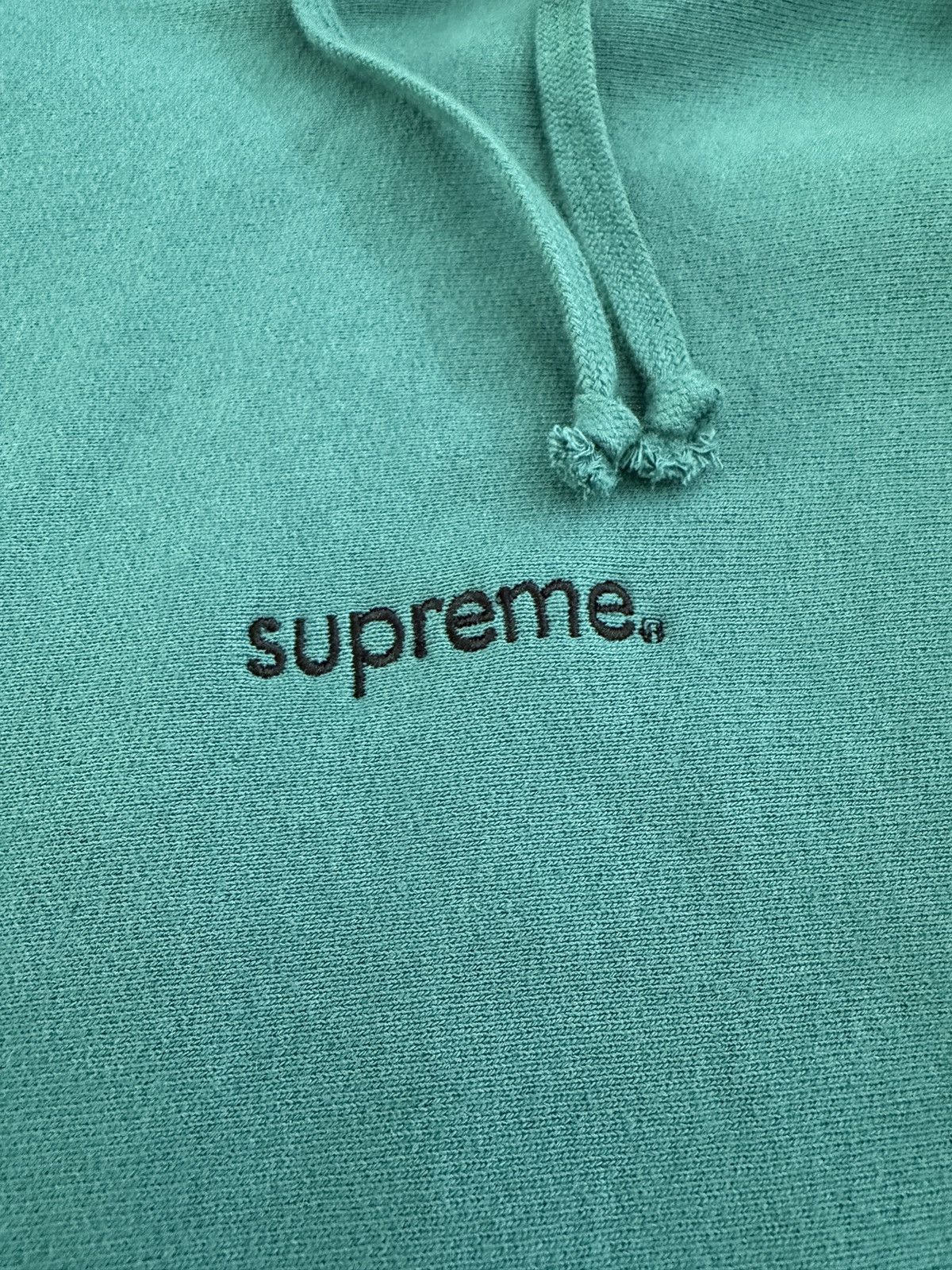 Supreme Supreme Trademark Hooded Sweatshirt Dark Teal Size US M / EU 48-50 / 2 - 5 Thumbnail