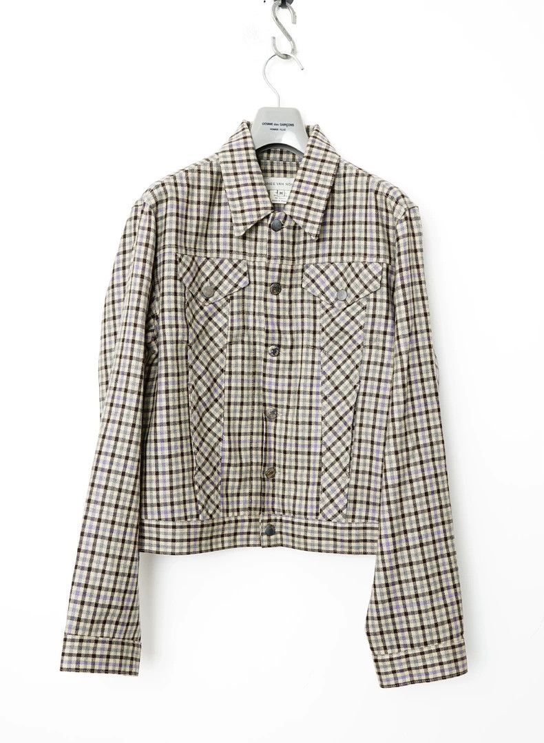 Dries Van Noten Dries van noten Wool checked jacket 2502-Nextarrow Size US M / EU 48-50 / 2 - 1 Thumbnail