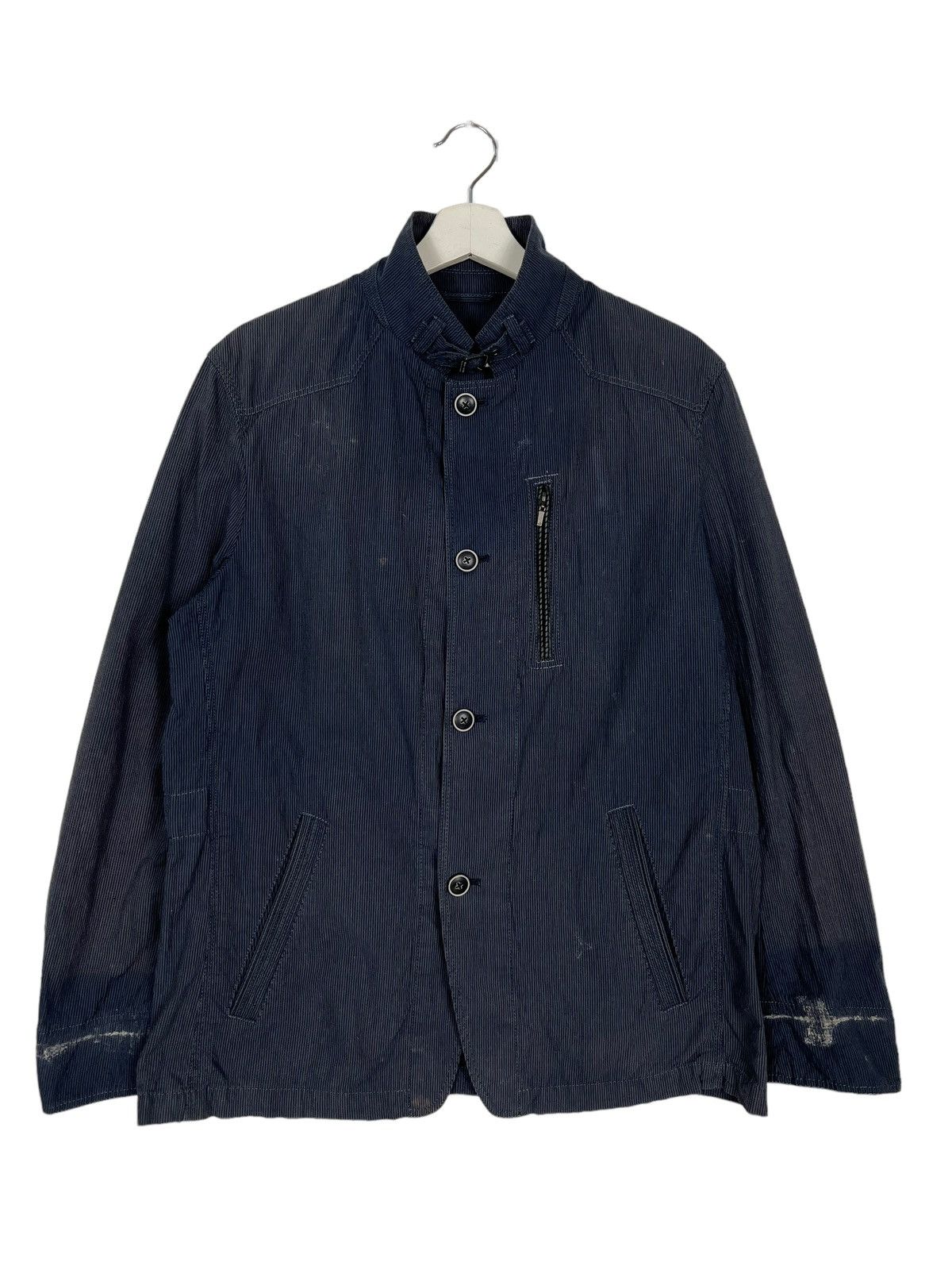 Joseph Abboud 🔥 JOSEPH ABBOUD PIN STRIPE CHORE JACKET Size US L / EU 52-54 / 3 - 1 Thumbnail