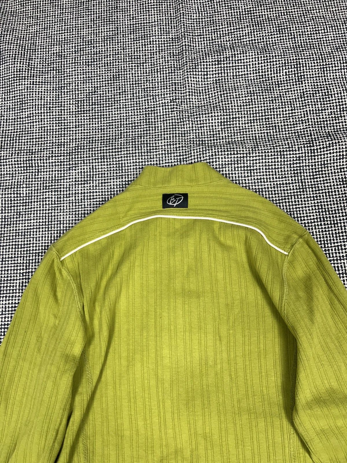BILLTORNADE × Japanese Brand ➕ y2k billtornade ribbed neon lime green avant garde Size US S / EU 44-46 / 1 - 5 Thumbnail