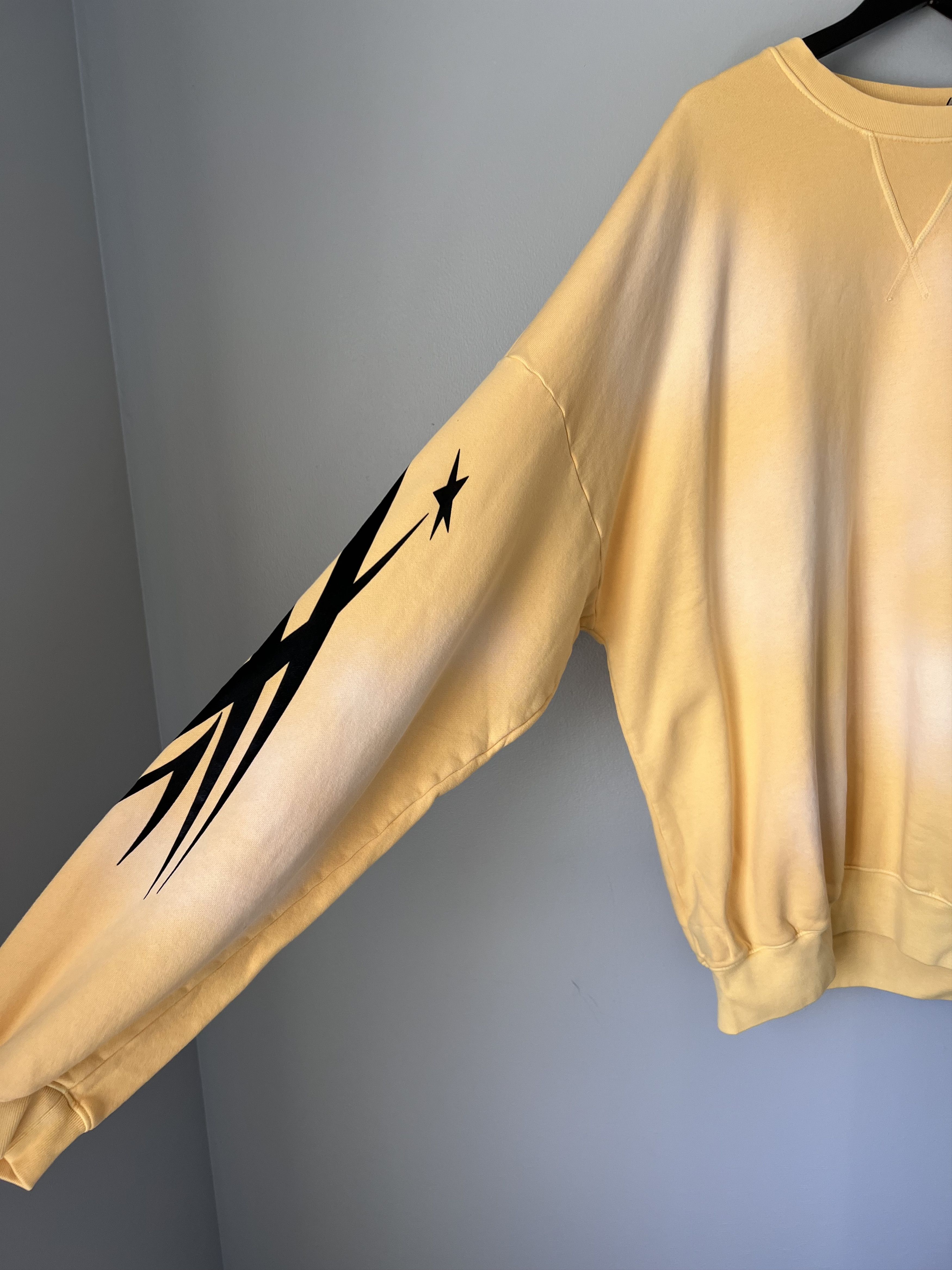 HELLSTAR Hellstar Sports Crewneck Sweatshirt in Yellow Size US XL / EU 56 / 4 - 5 Thumbnail