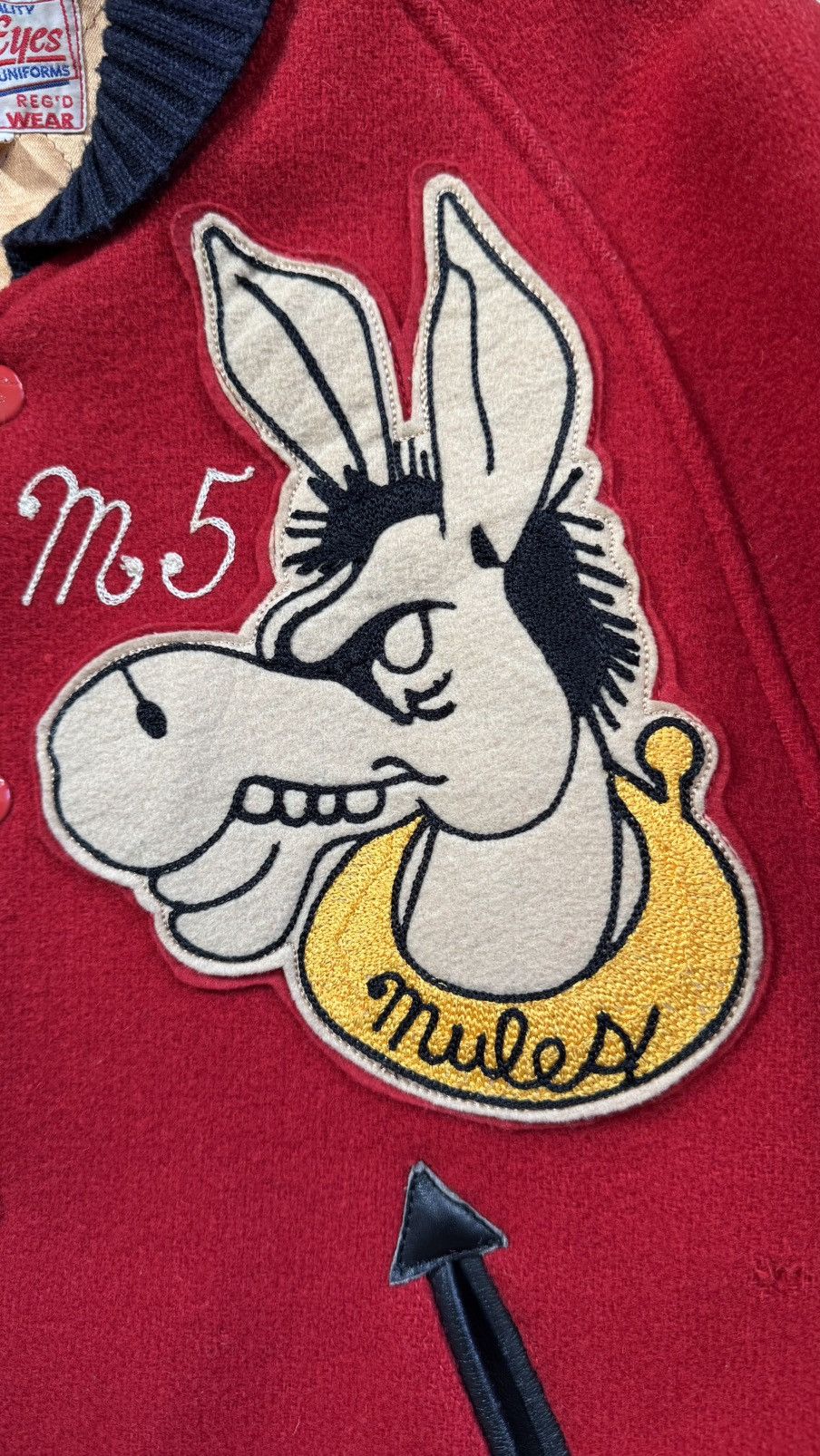 Whitesville Mules Wool Varsity Size US M / EU 48-50 / 2 - 3 Thumbnail