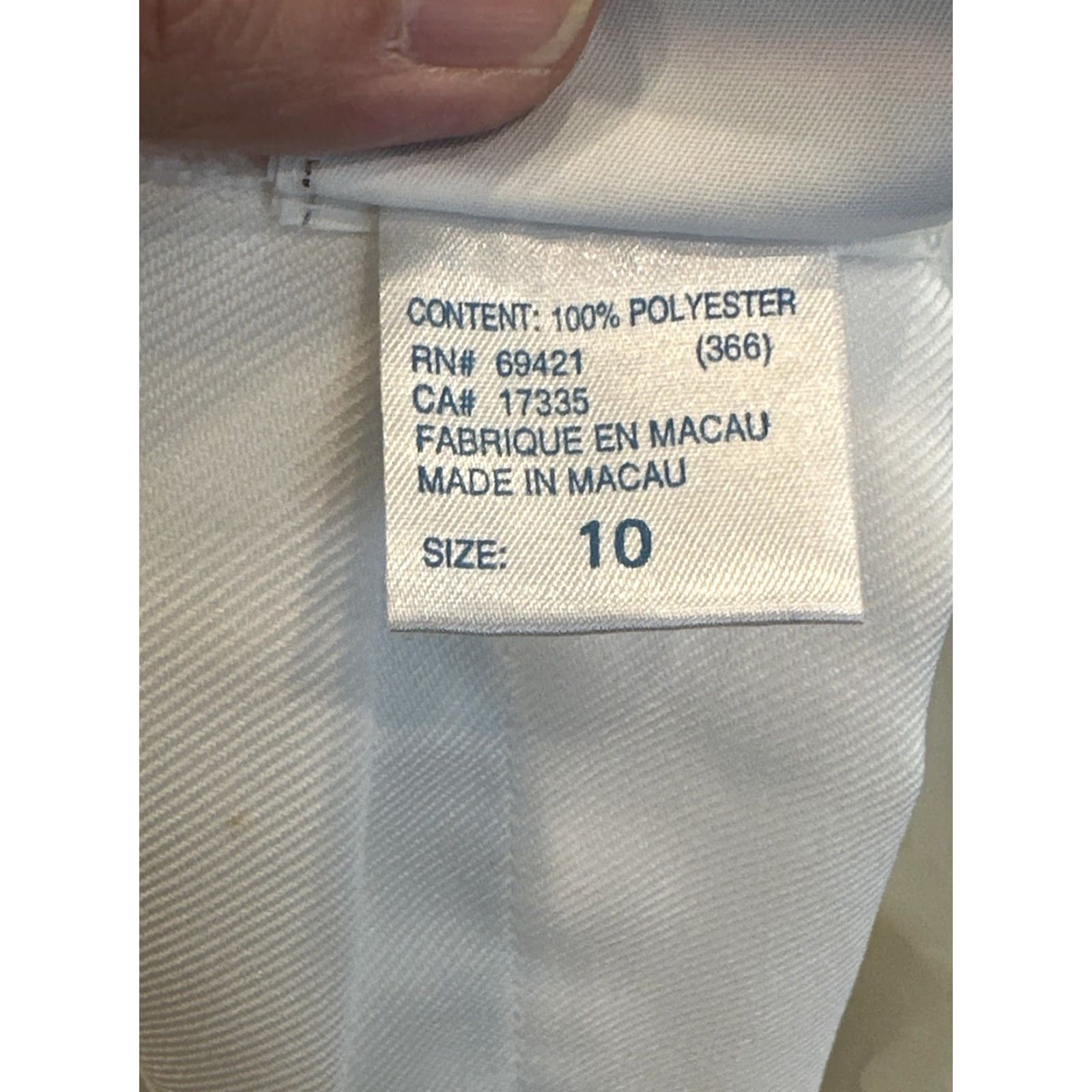 Reebok VINTAGE 90s Reebok Midi Skirt Size 10 White Women's Athletic Tennis Deadstock Size 32" / US 10 / IT 46 - 7 Thumbnail