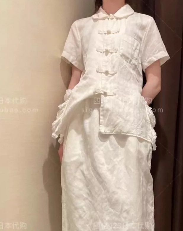 Comme des Garcons Comme Des Garcons Polka dot doll collar shirt 2503-Nextarro Size S / US 4 / IT 40 - 6 Thumbnail