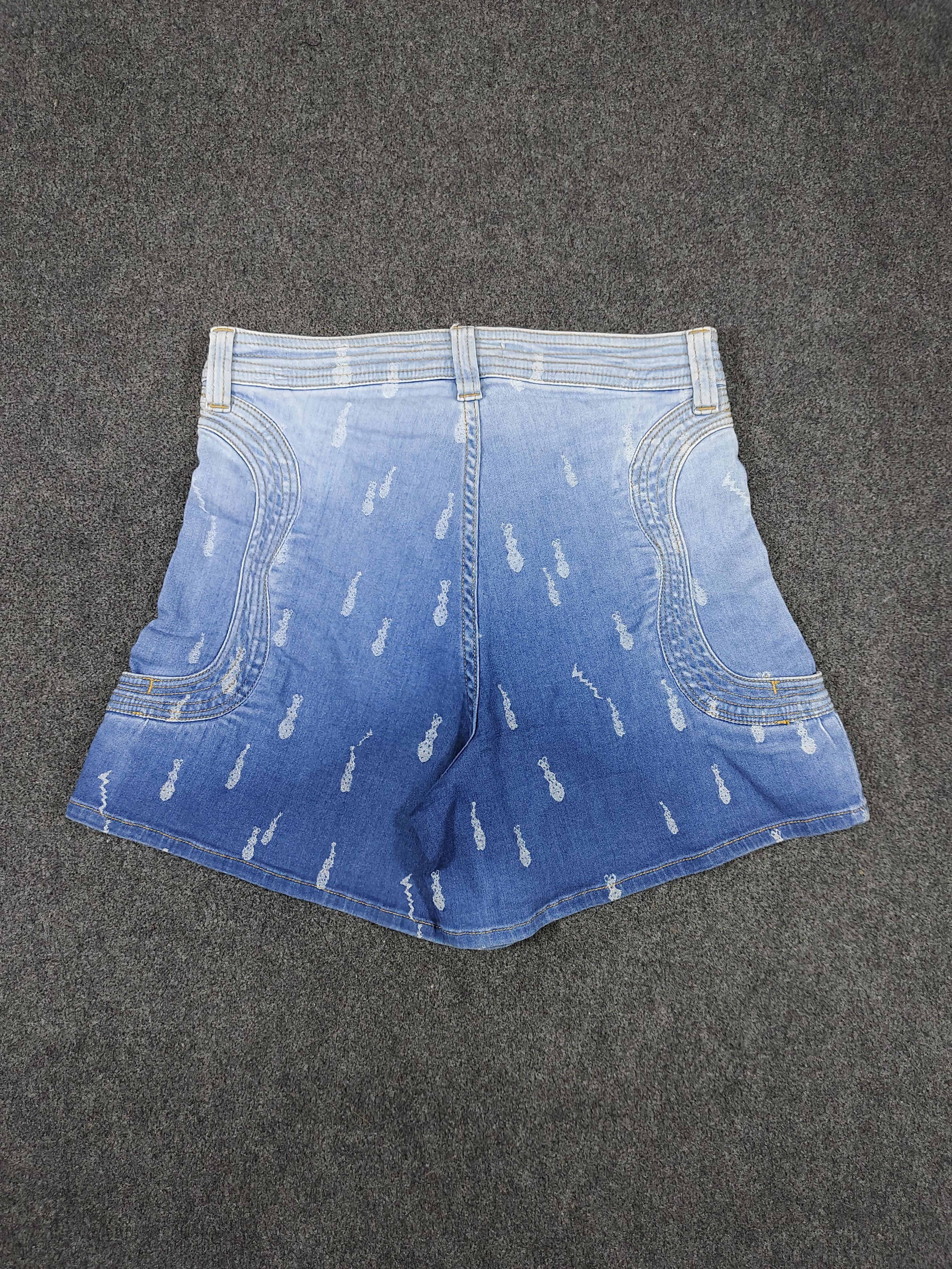 Tsumori Chisato Tsumori Chisato- Archive Sculpted Abstract Ombre Wash Denim Size 28" / US 6 / IT 42 - 4 Thumbnail